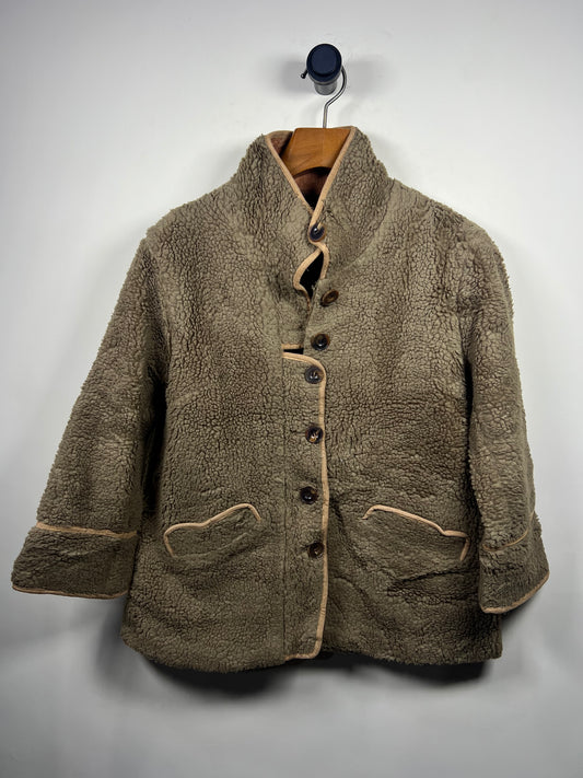 Awesome Teddy Buttoned Jacket (Women) (Medium)