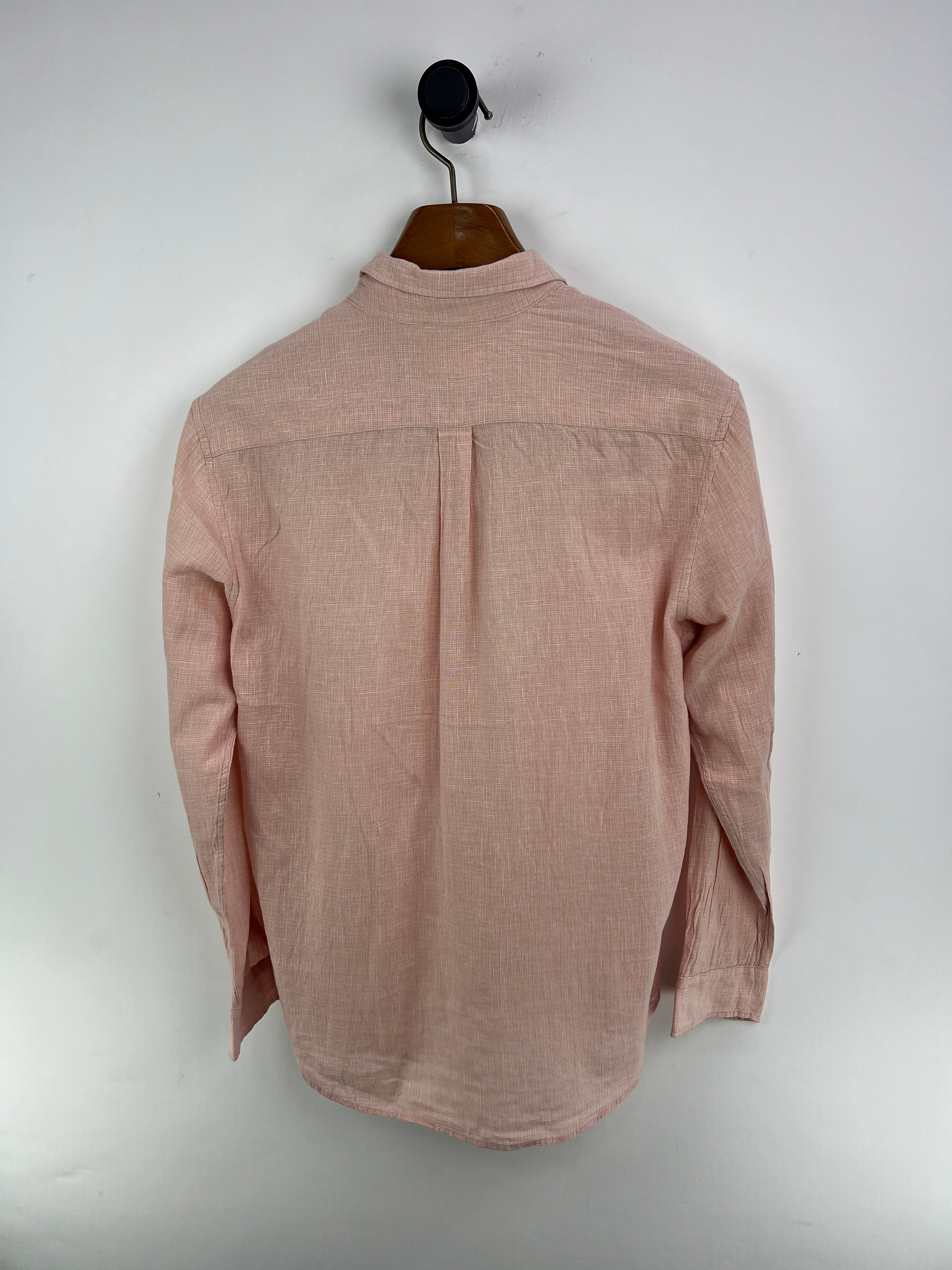 V Cut Linen Shirt (Medium)