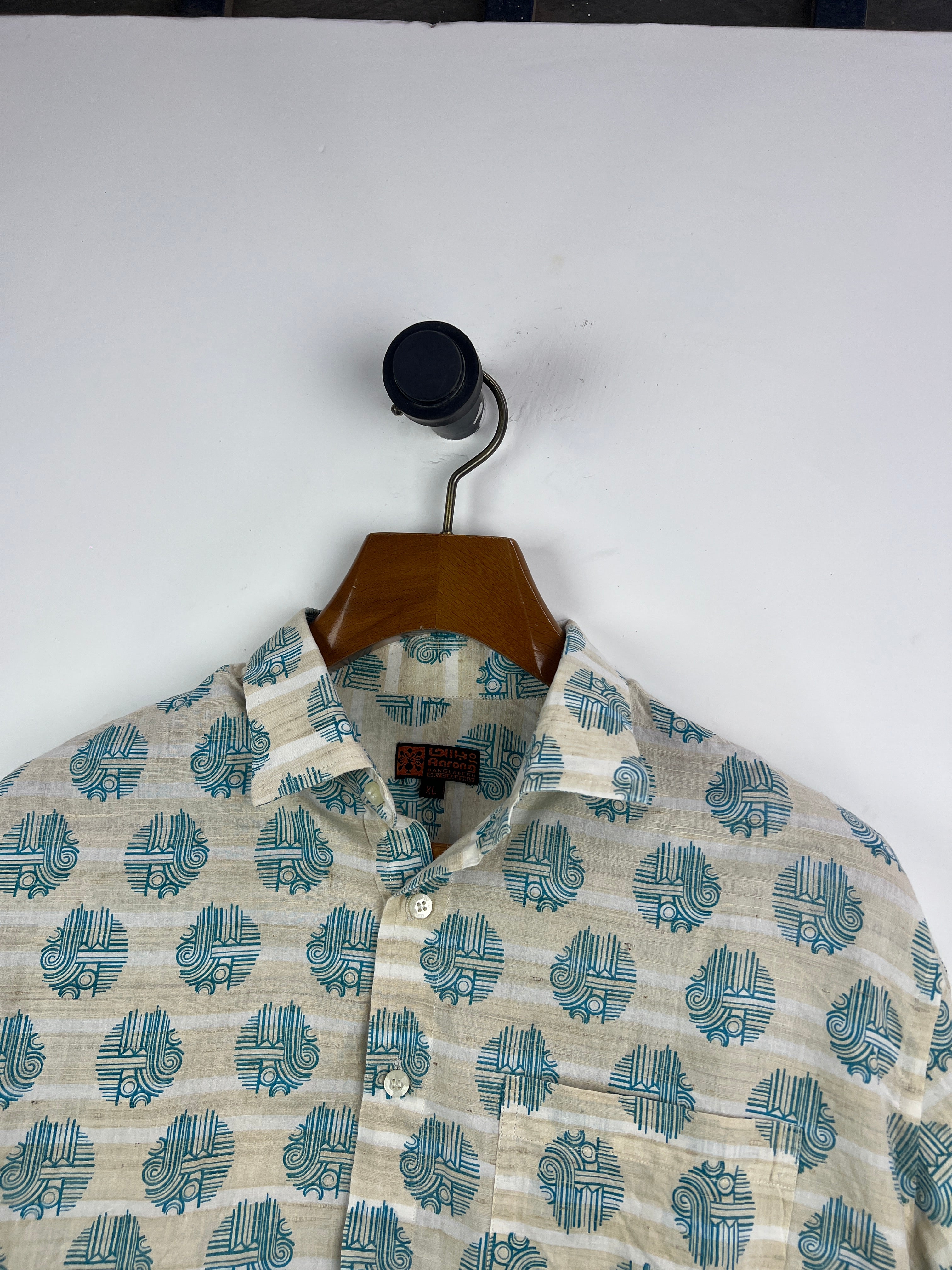 Aarong Linen Shirt (Medium-Large)