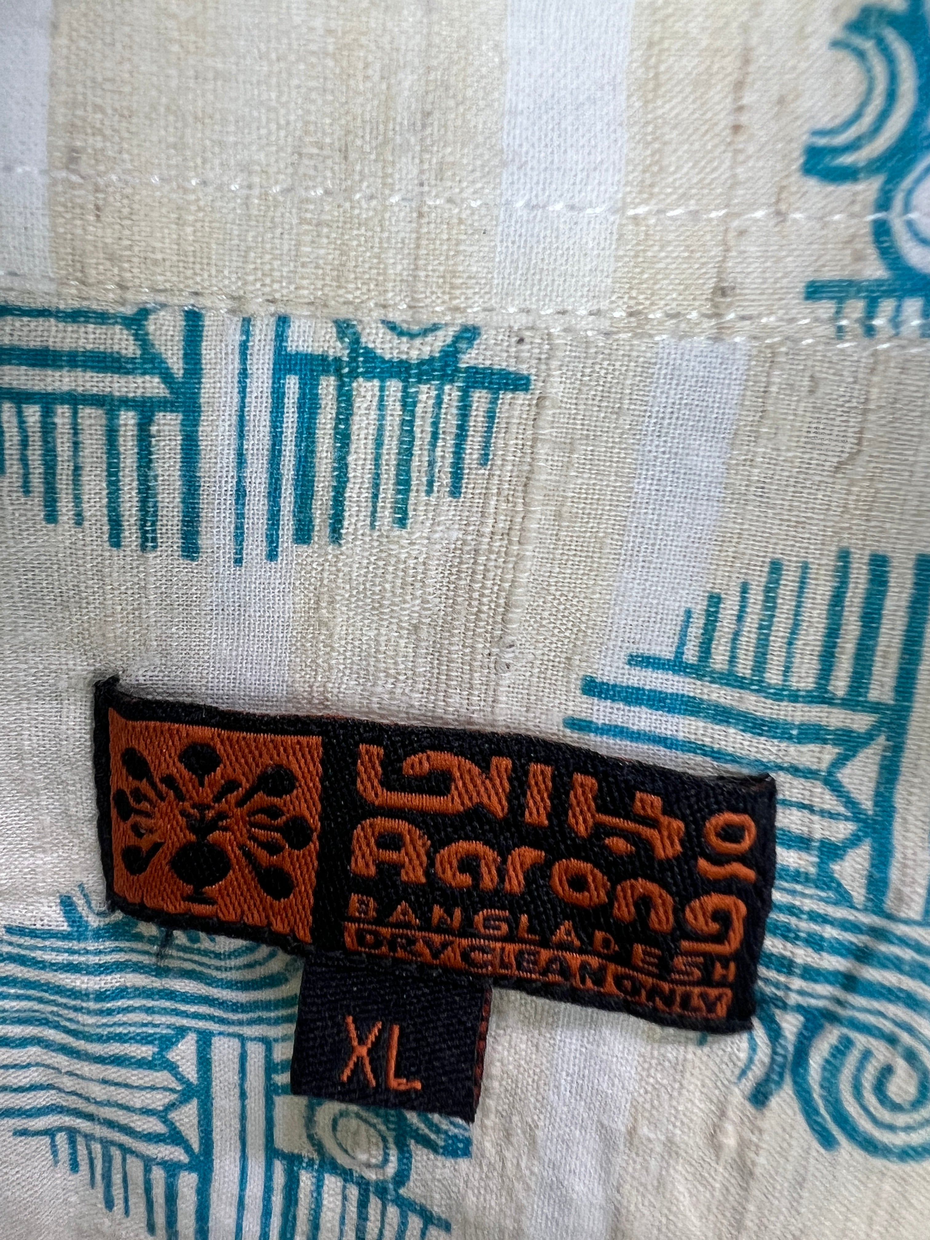 Aarong Linen Shirt (Medium-Large)