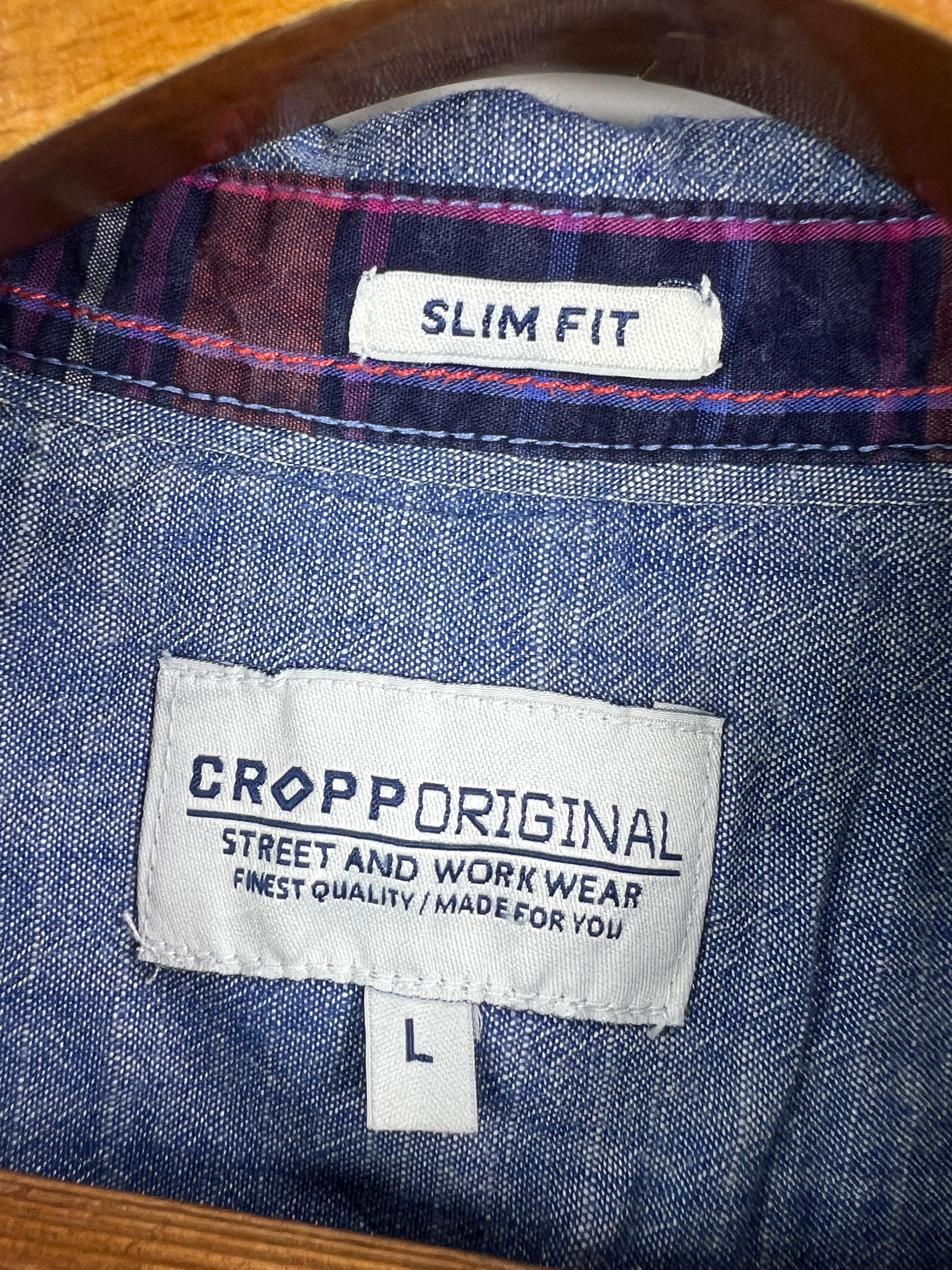 Crop Linen Shirt (Medium)