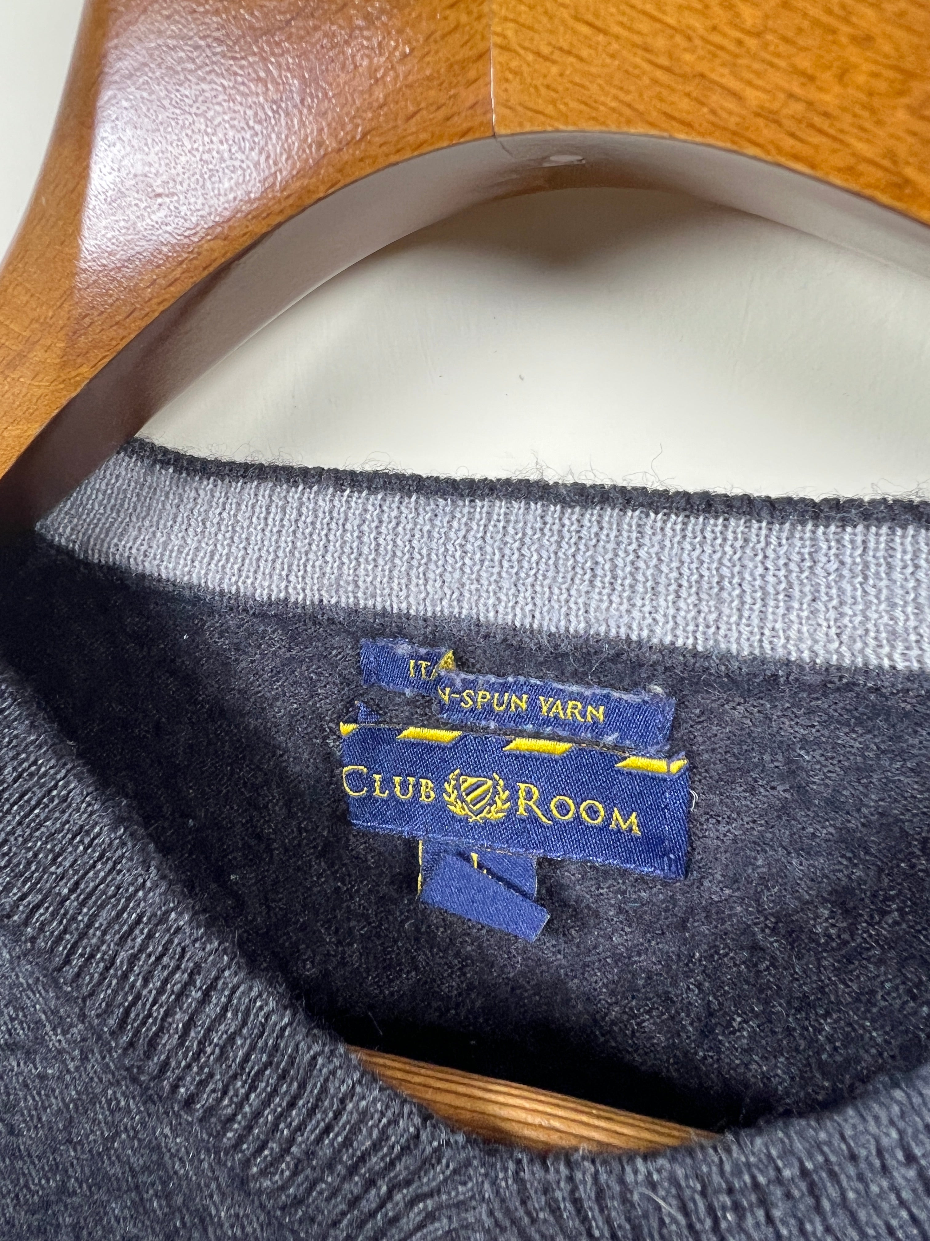 Club Room Italian Yarn Sweater (Small)