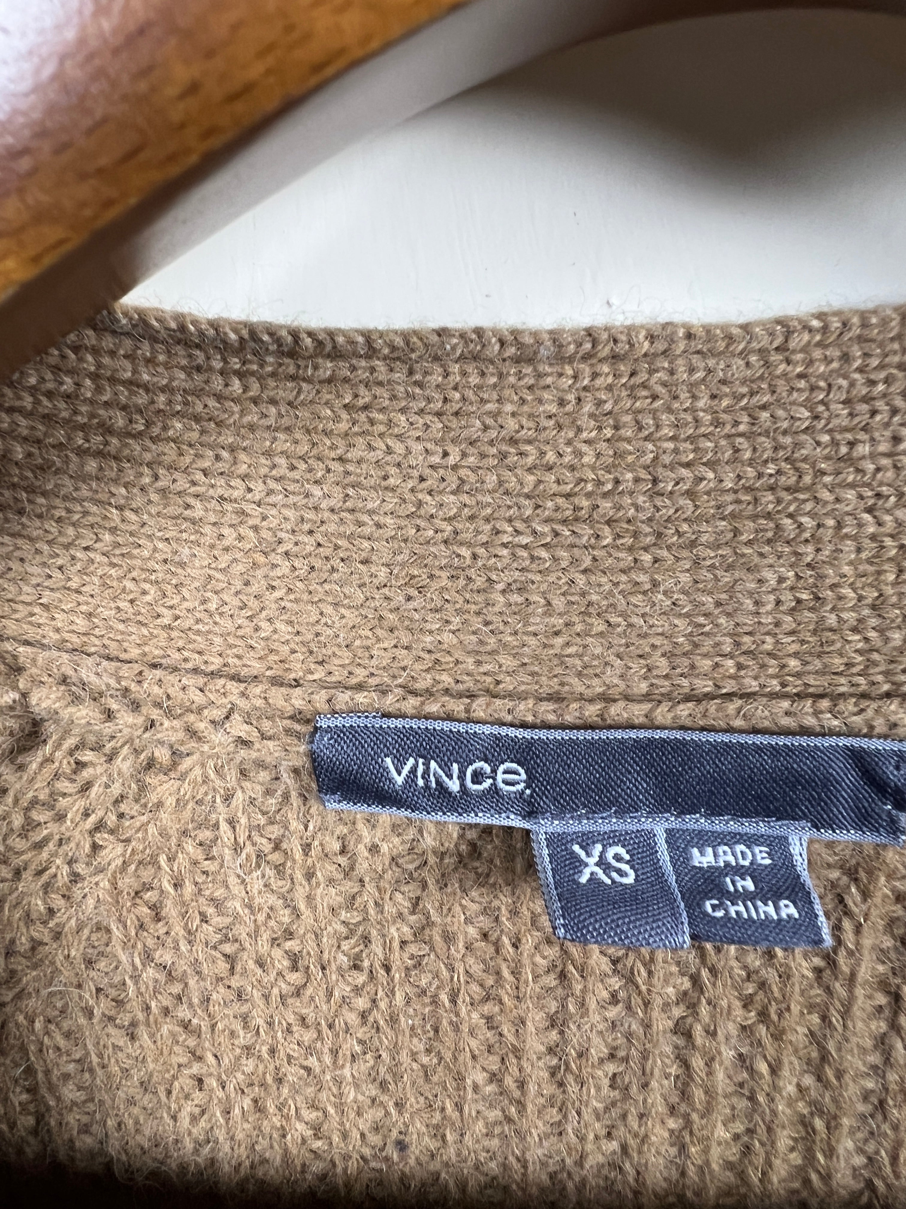 Vince Buttoned Sweater (Small)