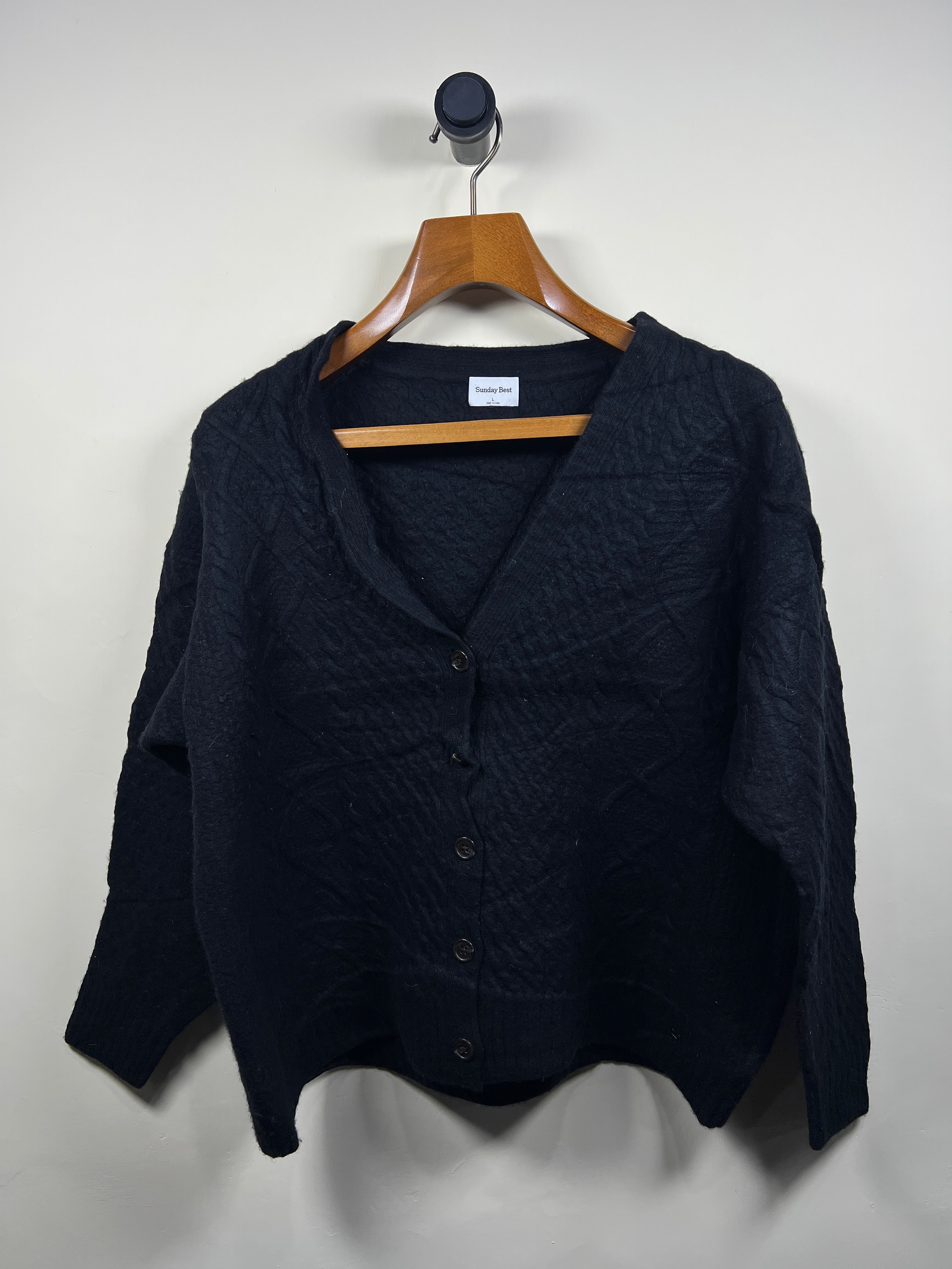 Sunday Lambswool Buttoned Sweater (Women) (X-Large)