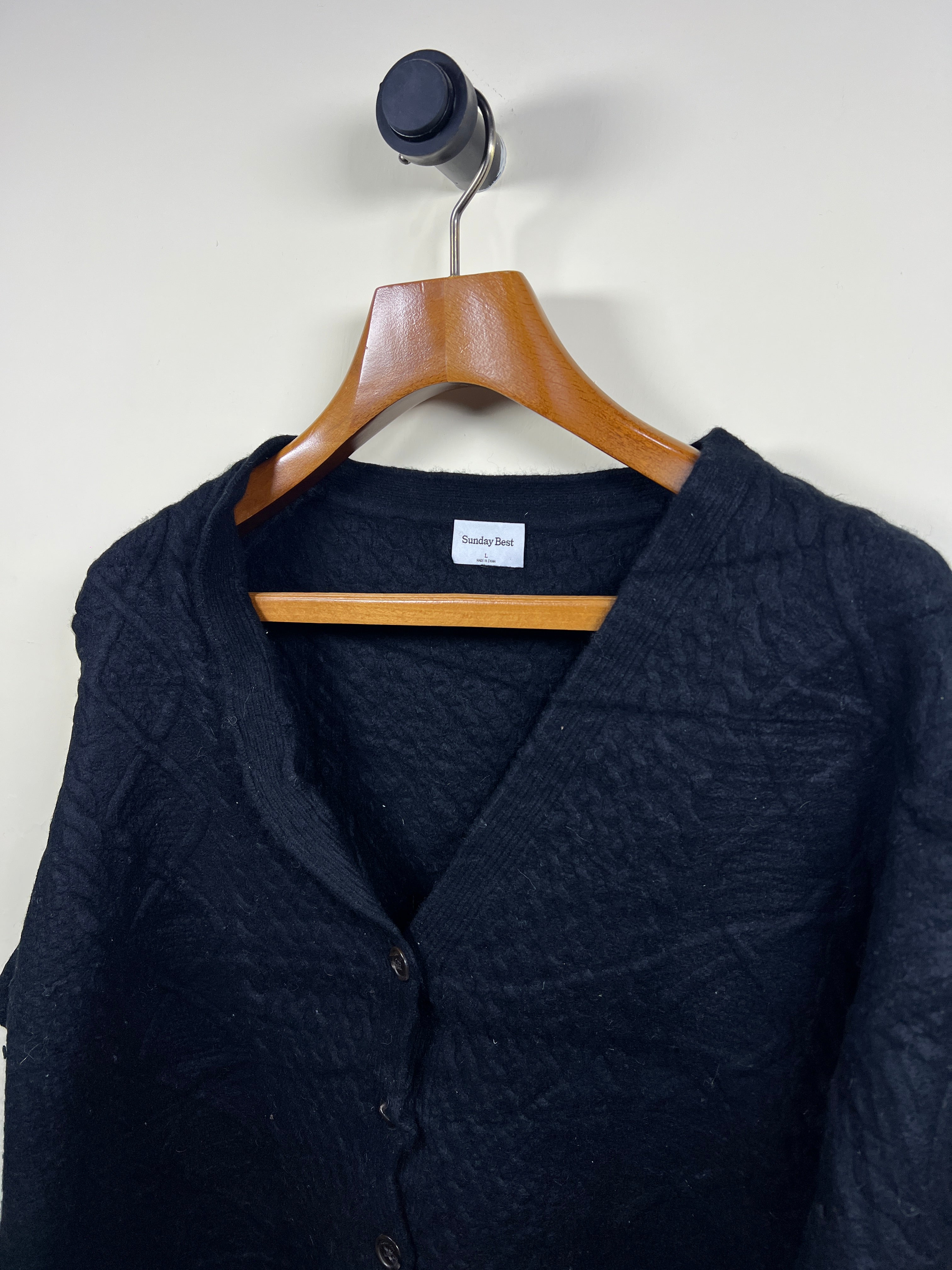 Sunday Lambswool Buttoned Sweater (Women) (X-Large)
