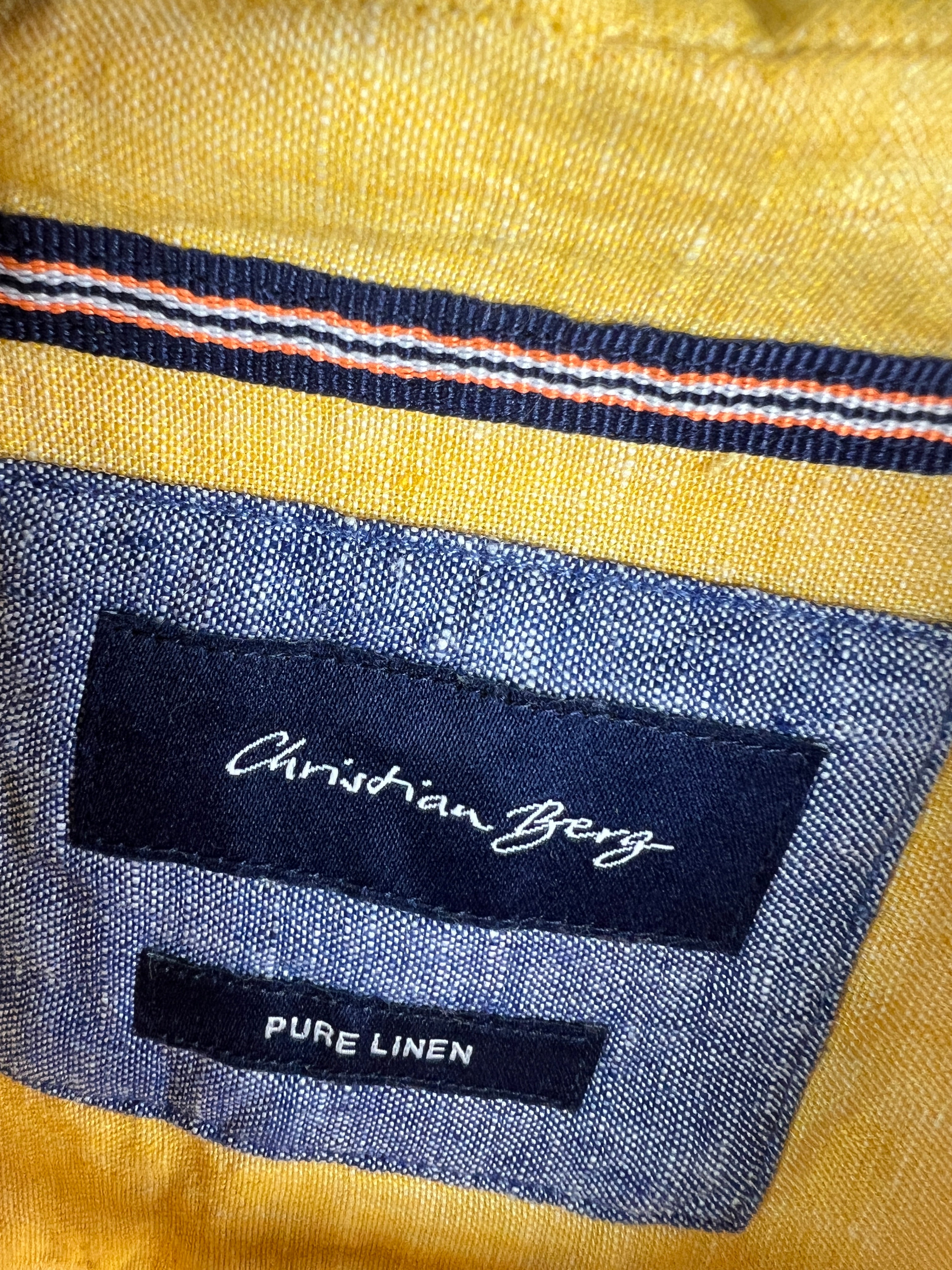 Christian Berg Linen Shirt (Medium-Large)