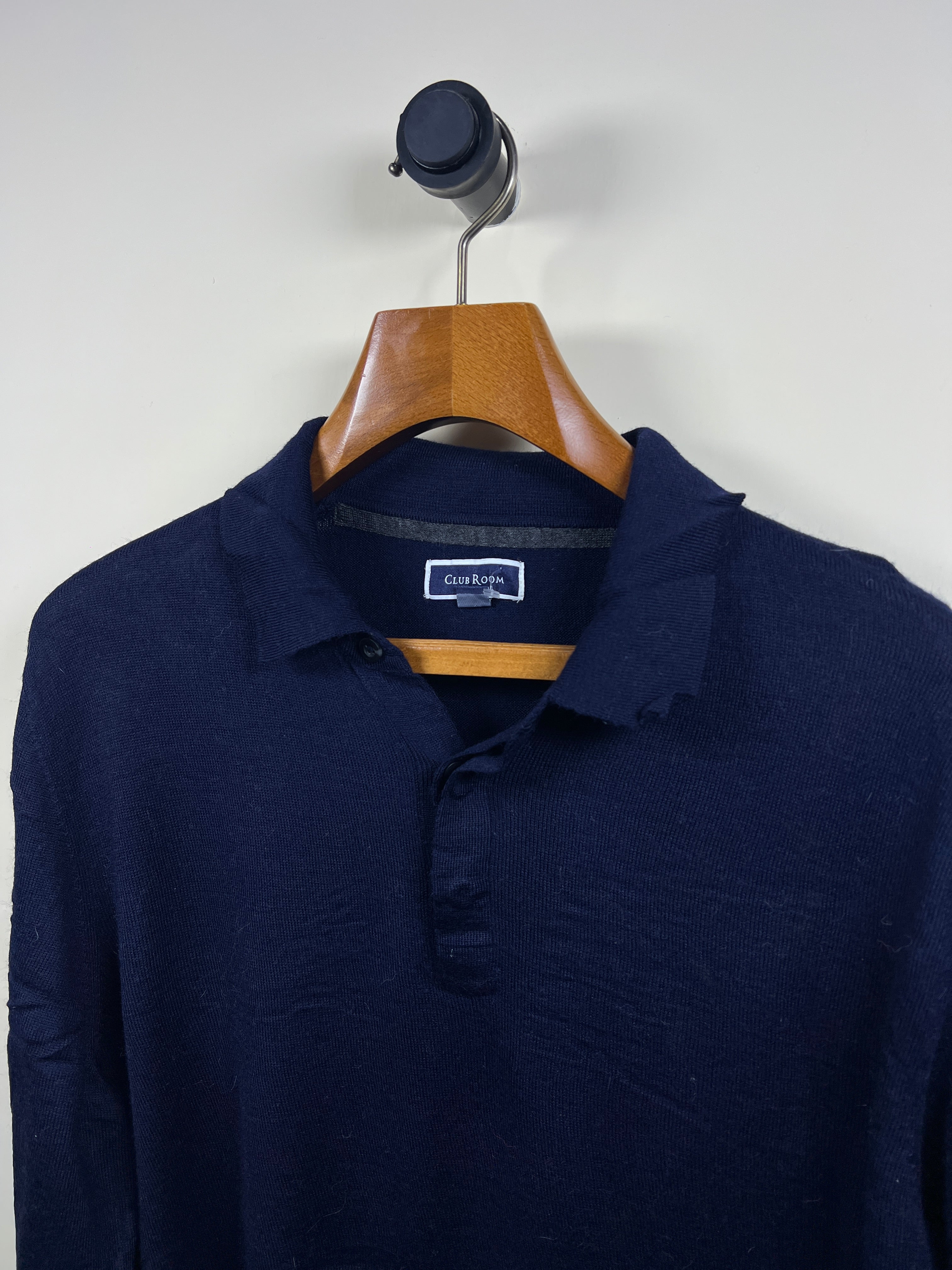 Club Room Quarter Buttoned Sweater (X-Large)