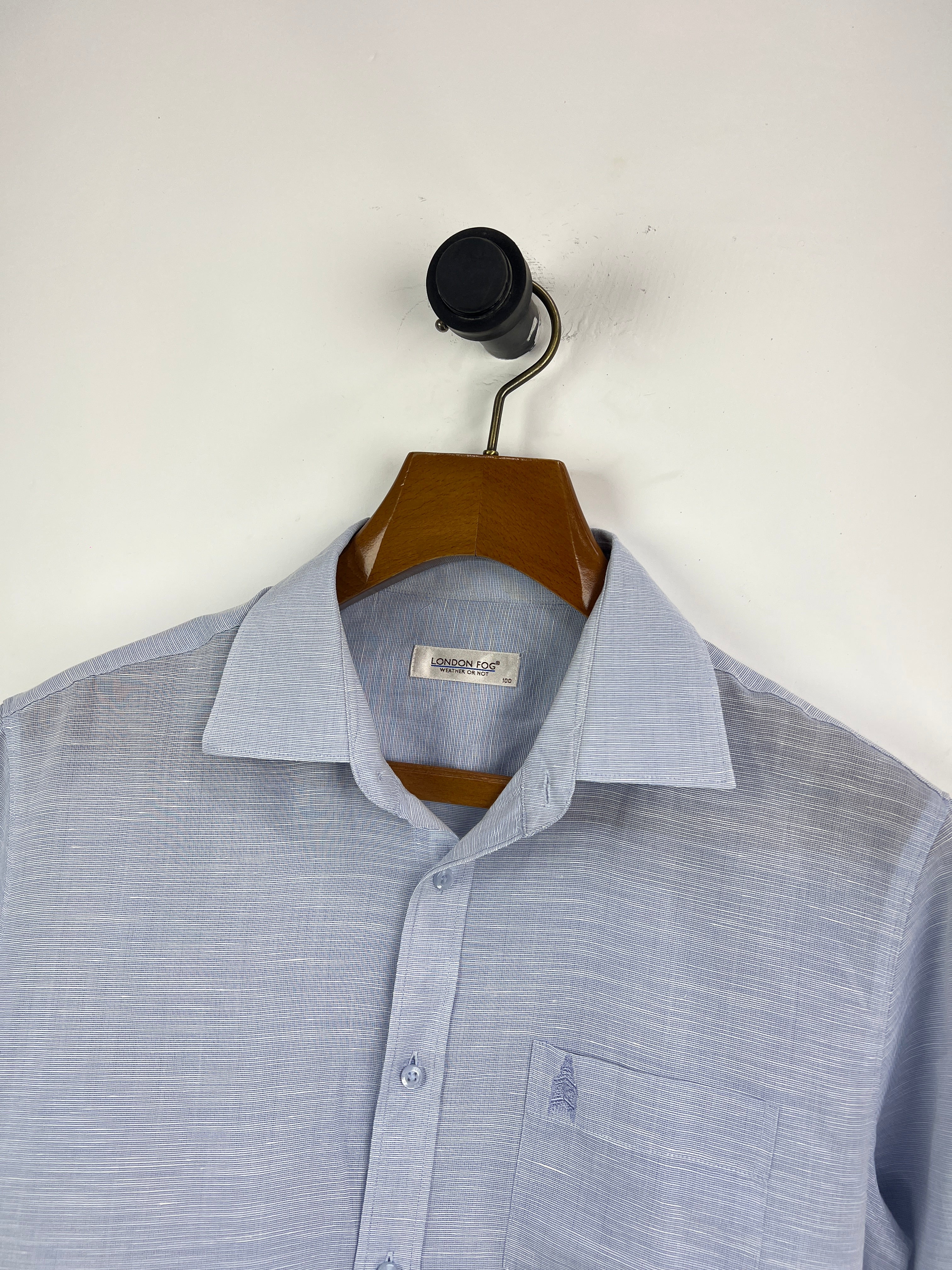 London Fog Linen Shirt (Medium)