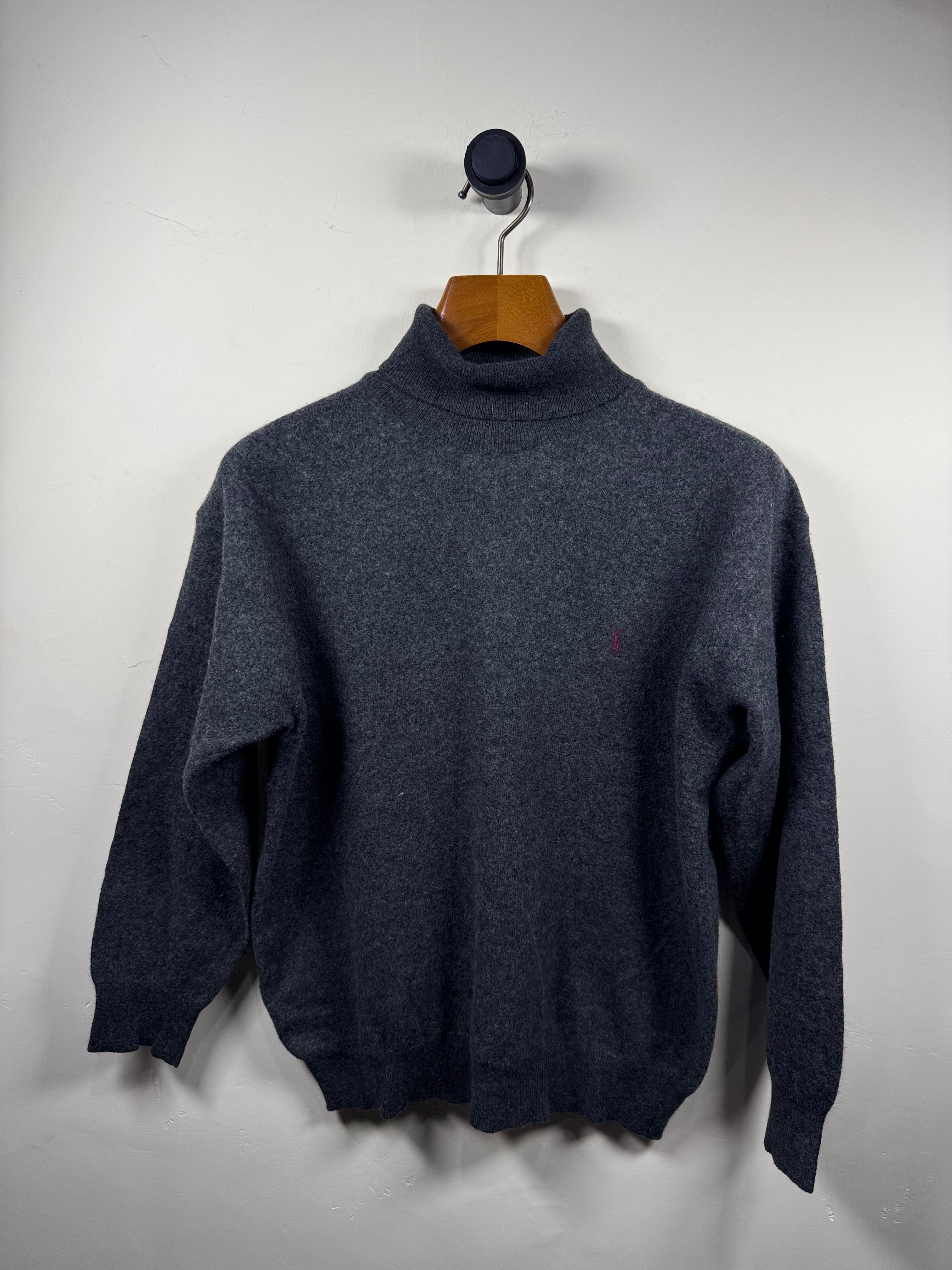 Y.S.L Lambswool Turtle Neck Sweater (Small-Medium)