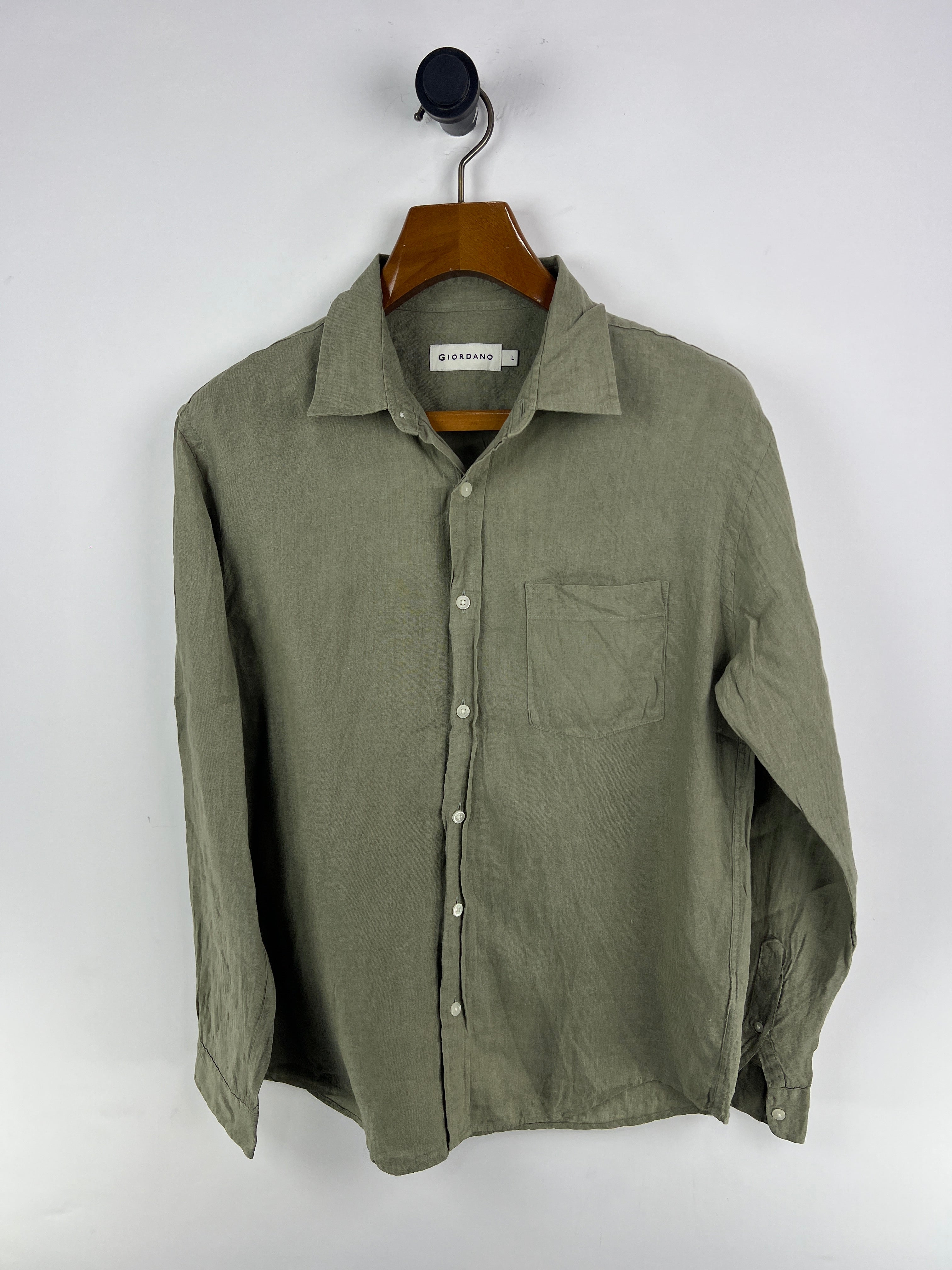 Giordano Linen Shirt (Medium)