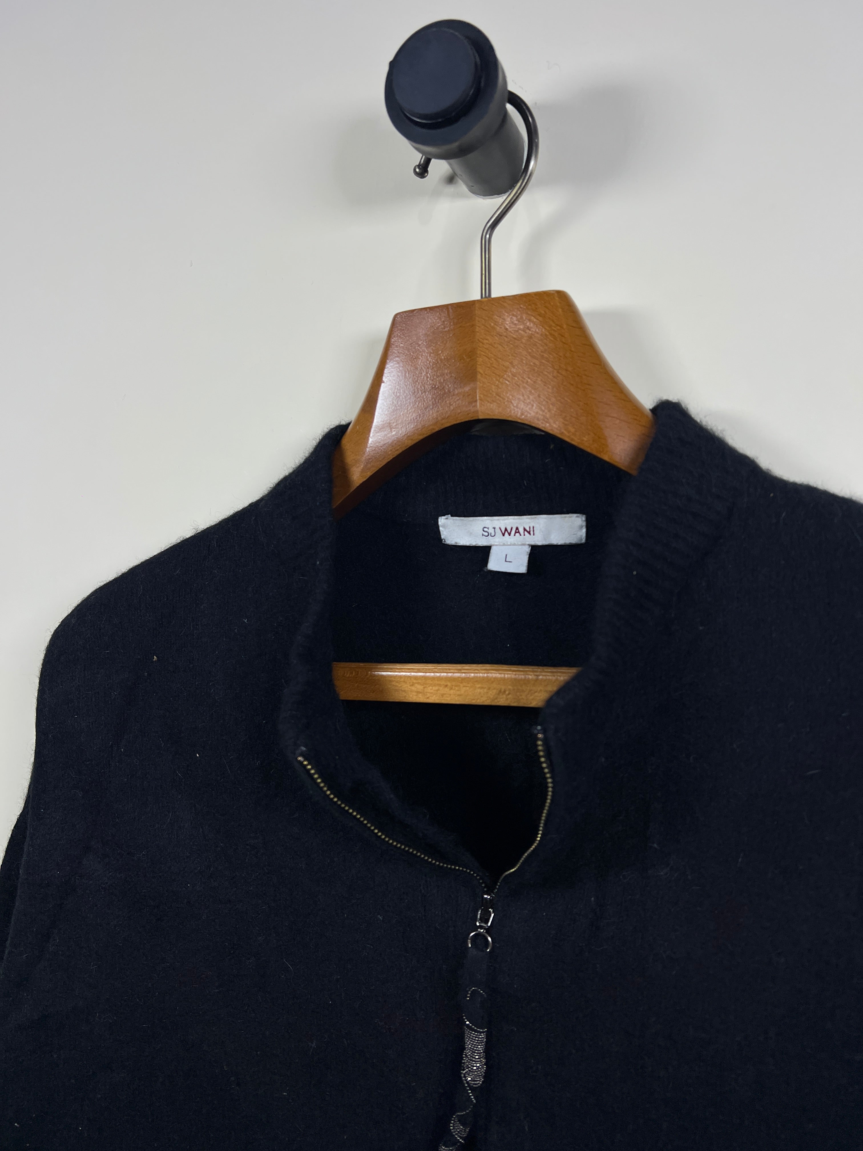 SJ Lambswool Zipper Sweater (Women) (Large)