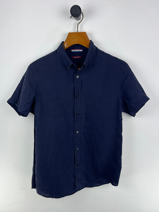 Carte Blanche Linen Shirt (Small-Medium)