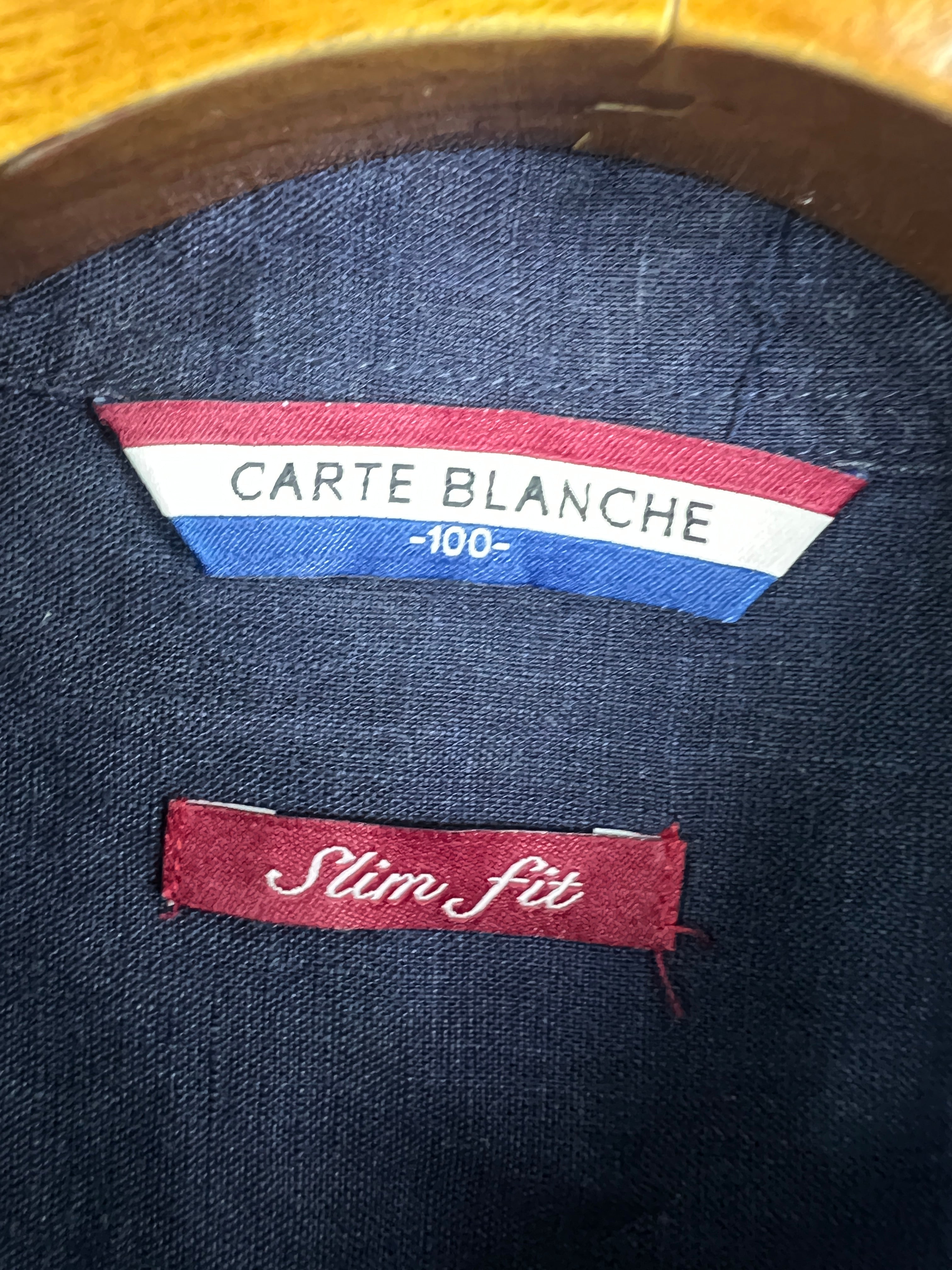 Carte Blanche Linen Shirt (Small-Medium)