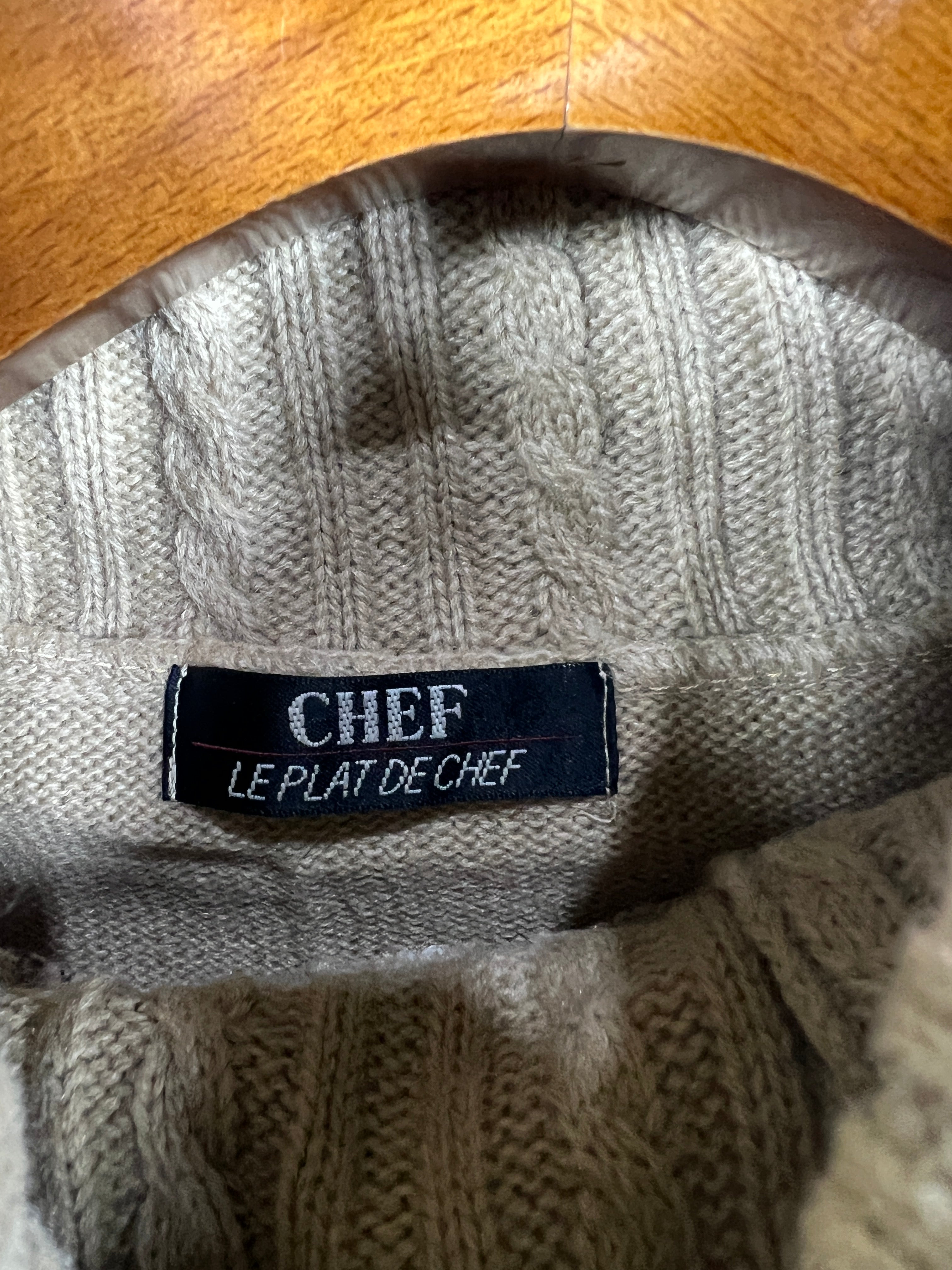 Chef Turtle Neck Sweater (Women) (X-Small)