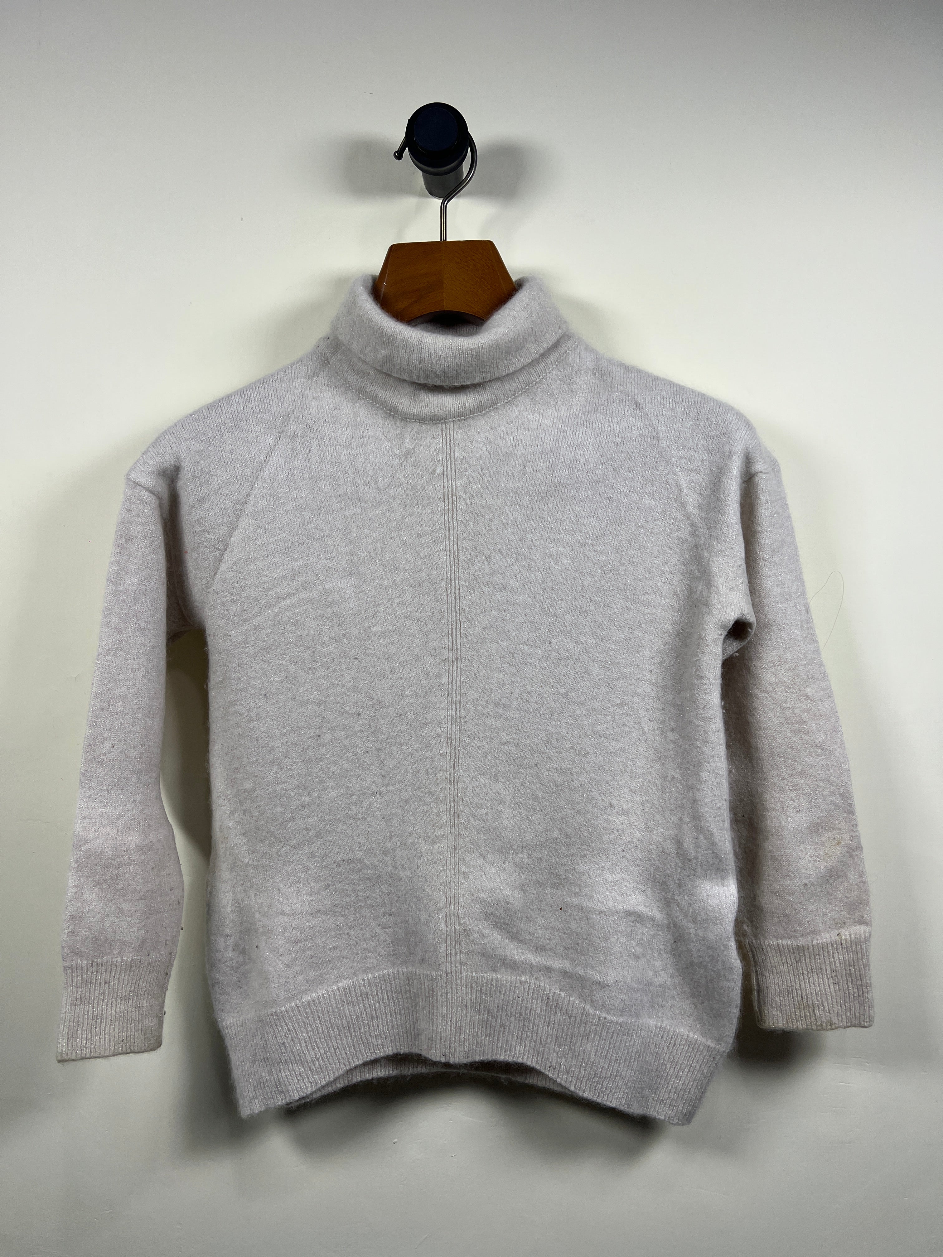 Turtle Neck Lambswool Sweater (Women) (X-Small)