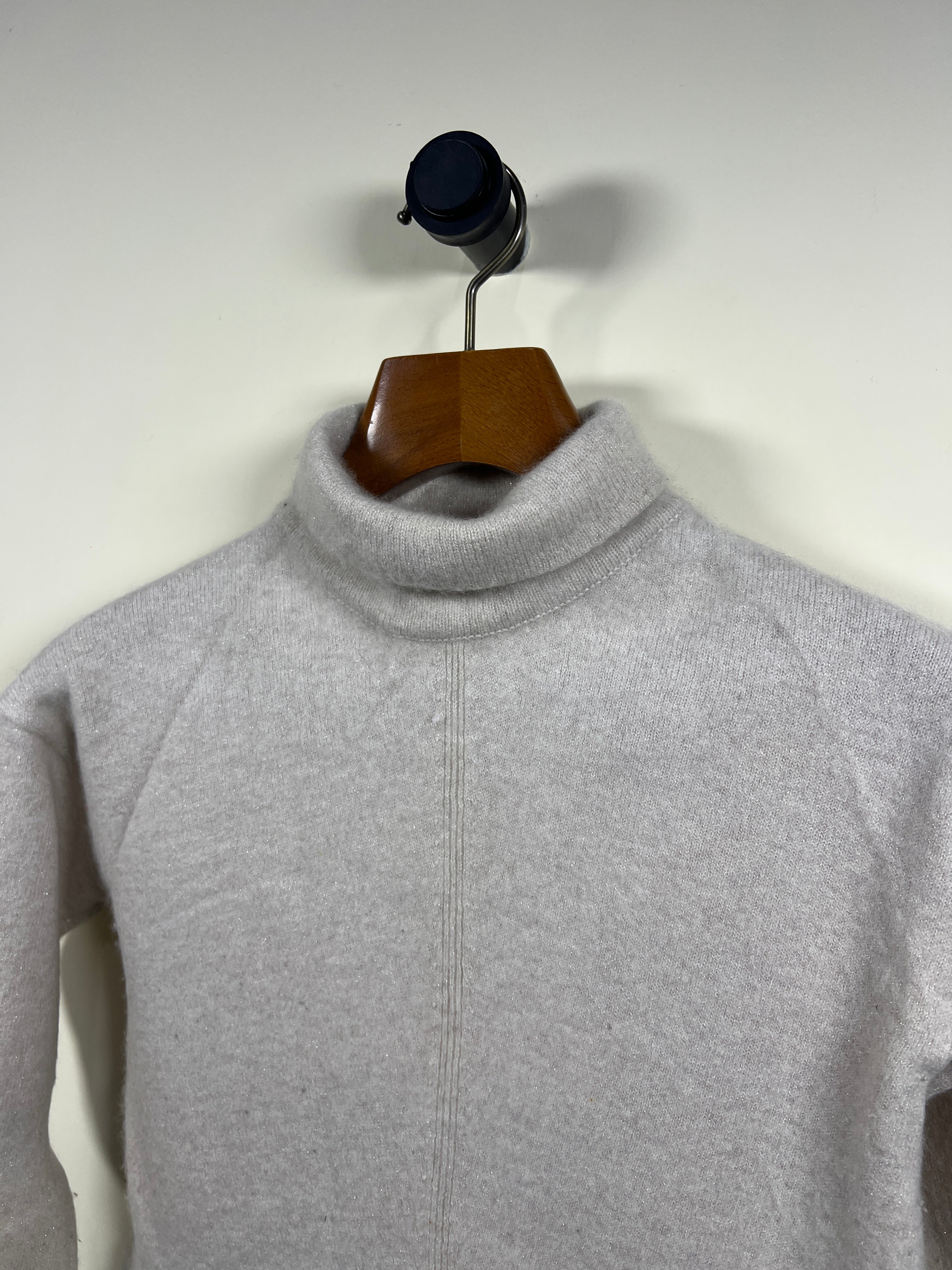 Turtle Neck Lambswool Sweater (Women) (X-Small)