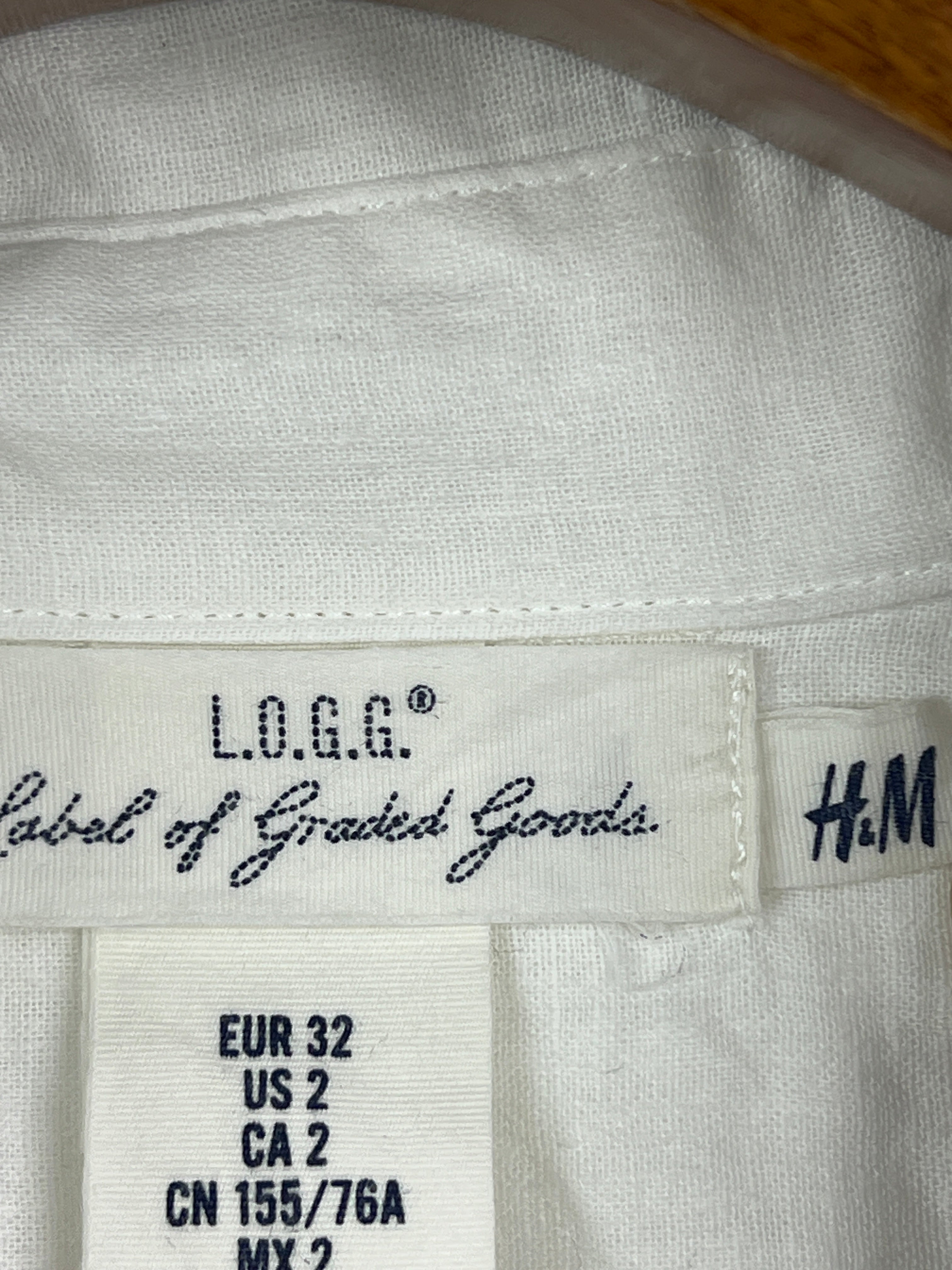 H&M Linen Shirt (Small)
