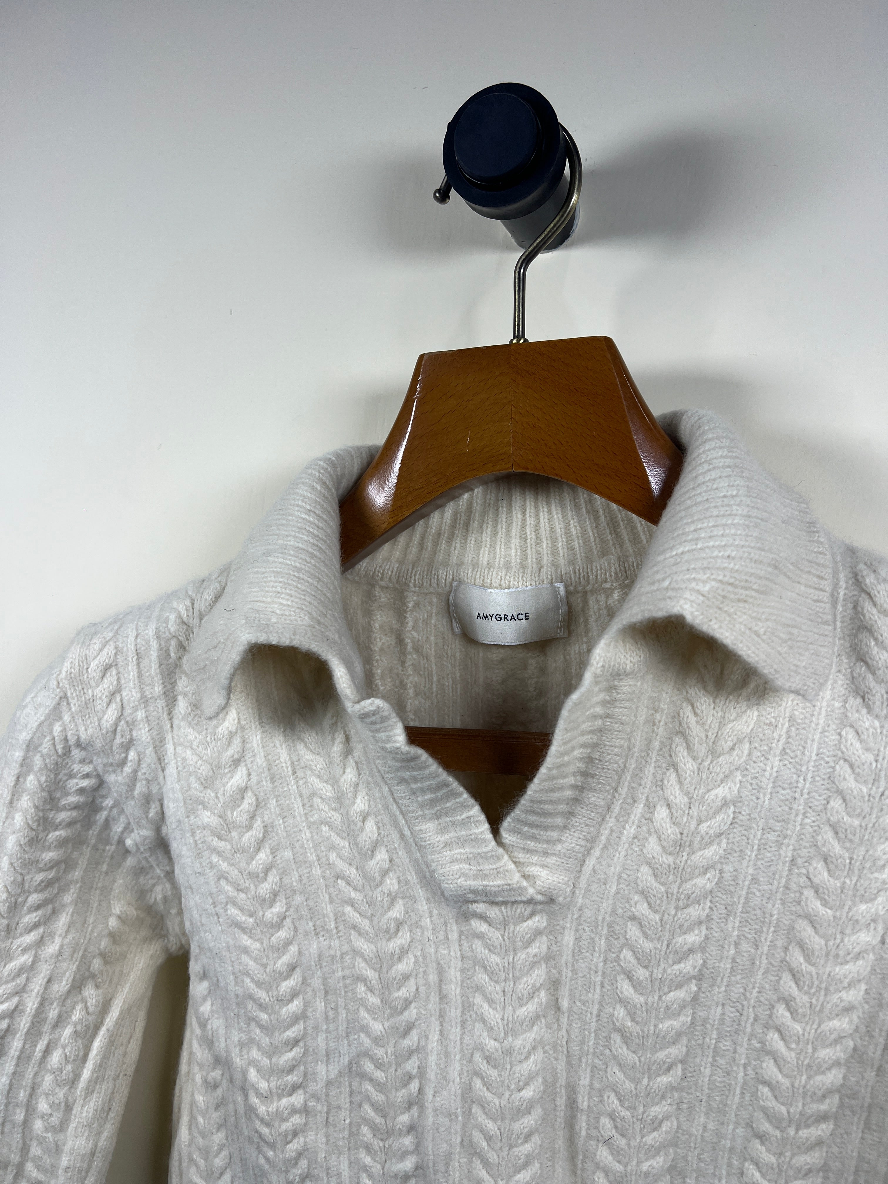 Amy Grace Cable Knitted Sweater (Women) (X-Small)