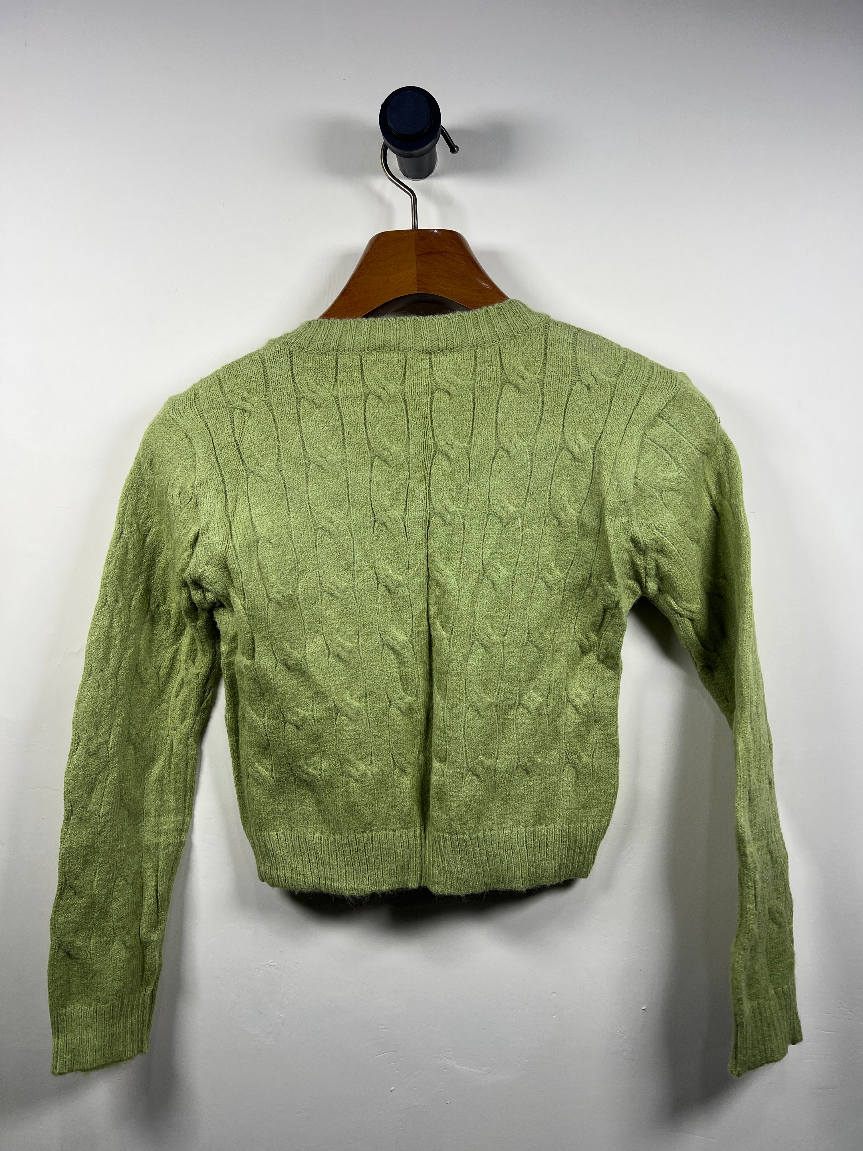 Cable Knitted Sweater (Women) (X-Small)
