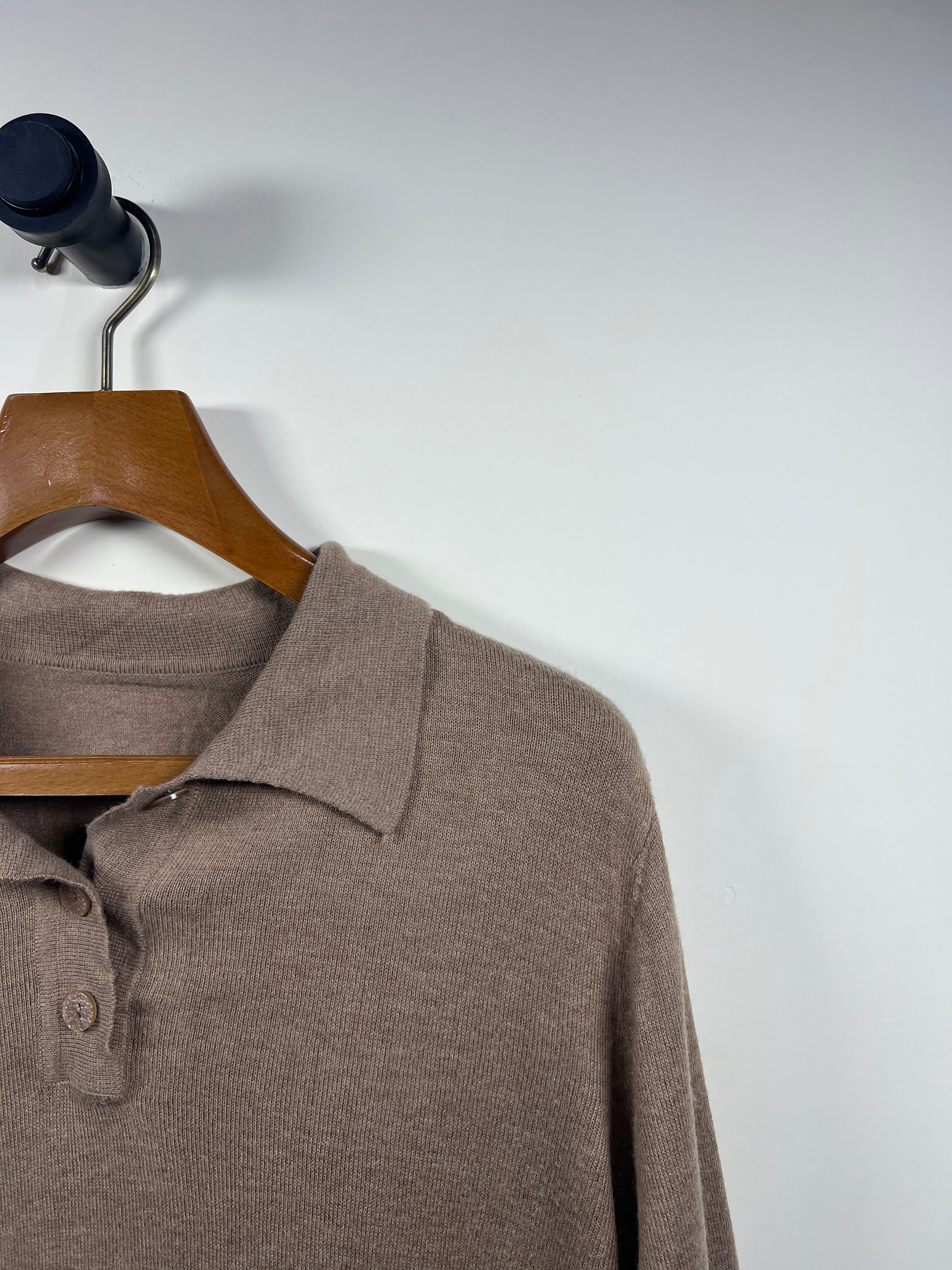 Quarter Buttoned Sweater (Medium-Large)