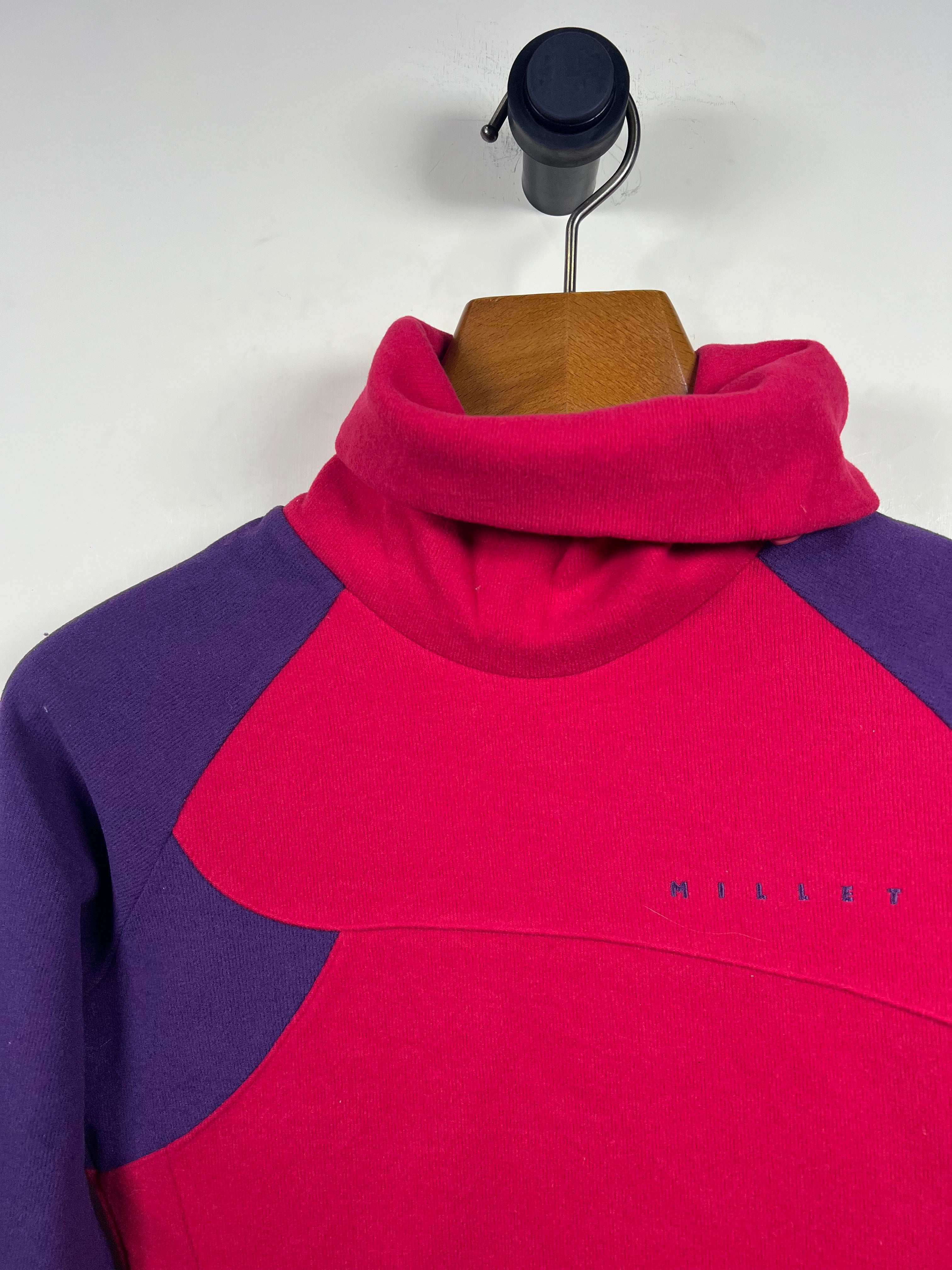 Millet Fleece Turtle Neck Sweater (Women) (X-Small/Small)