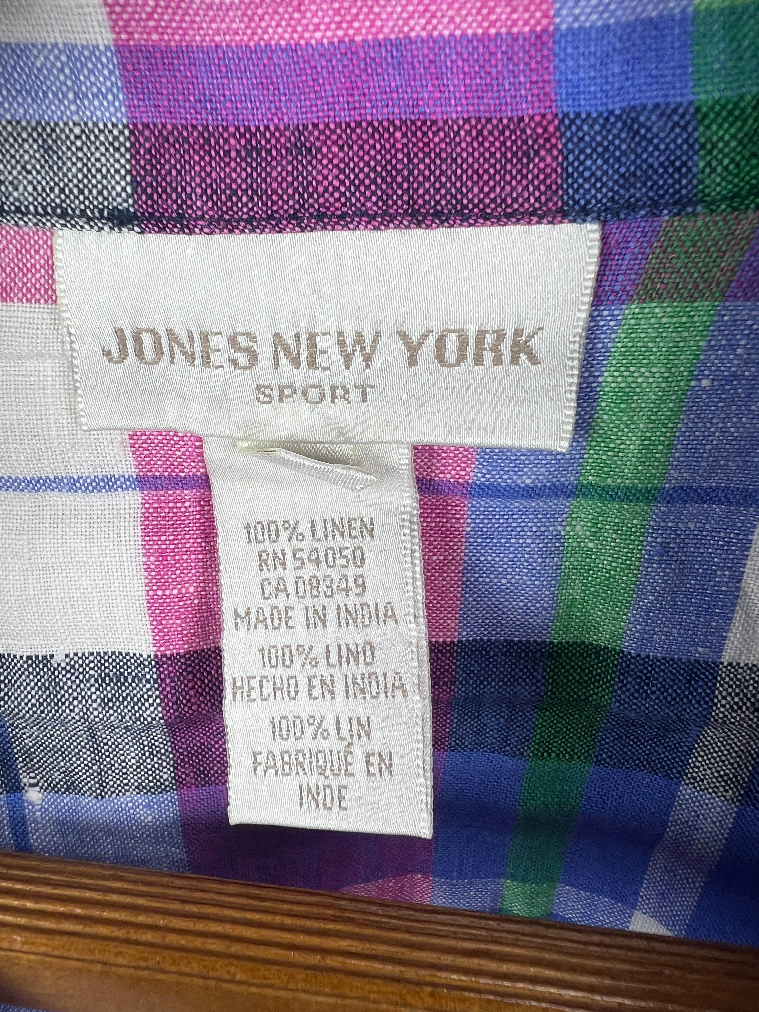 Jones NY Linen Shirt (Medium)