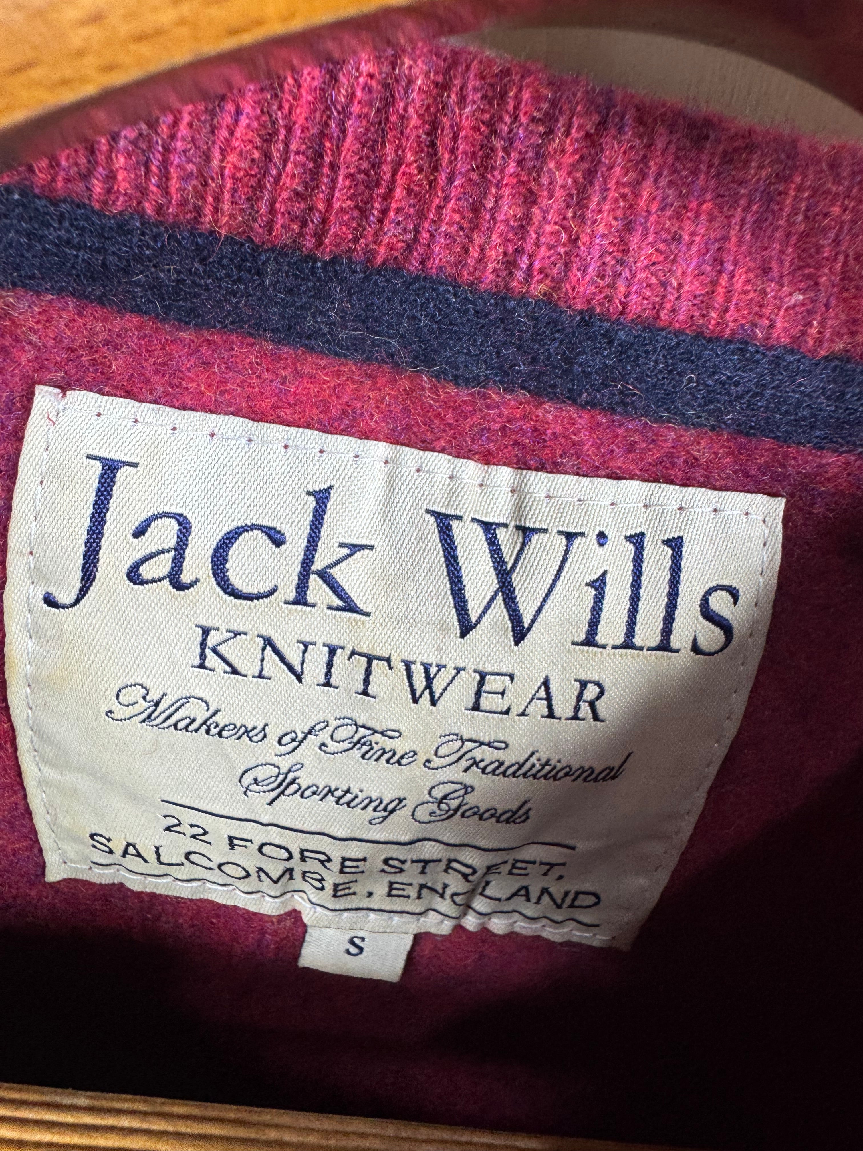 Jack Wills Lambswool Cable Knitted Sweater (Small)