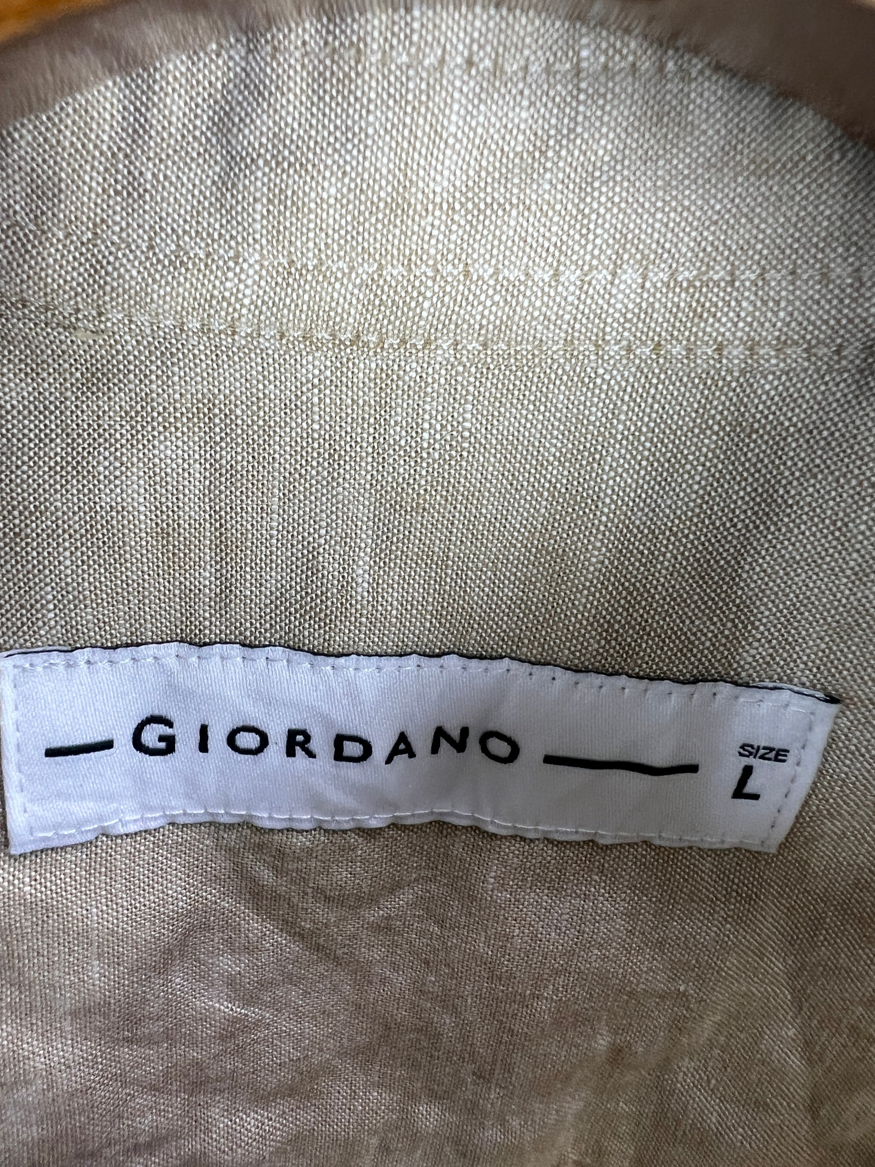Giordano Linen Shirt (Small-Medium)