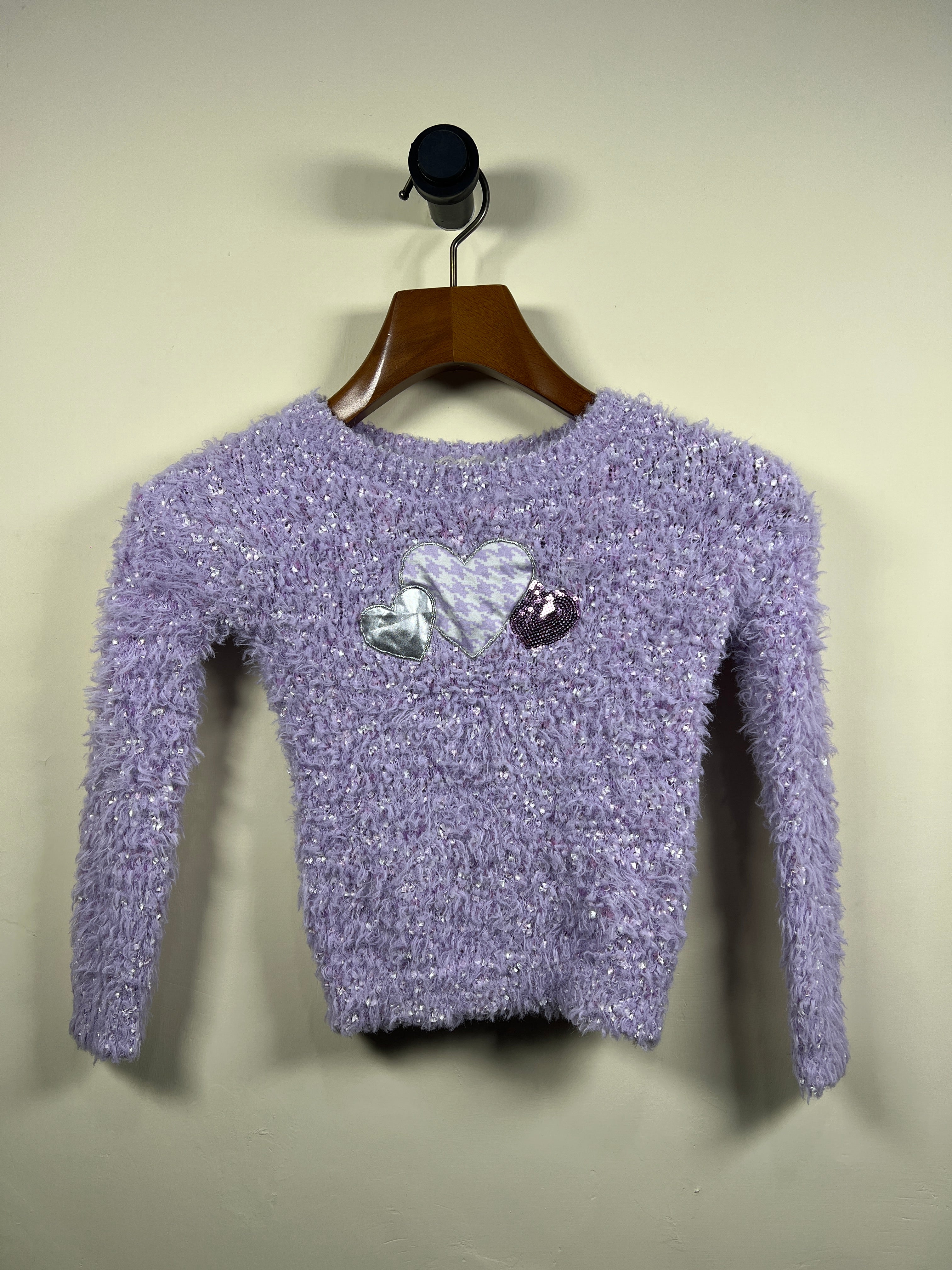 Between Velvet Sweater (Women) (X-Small)