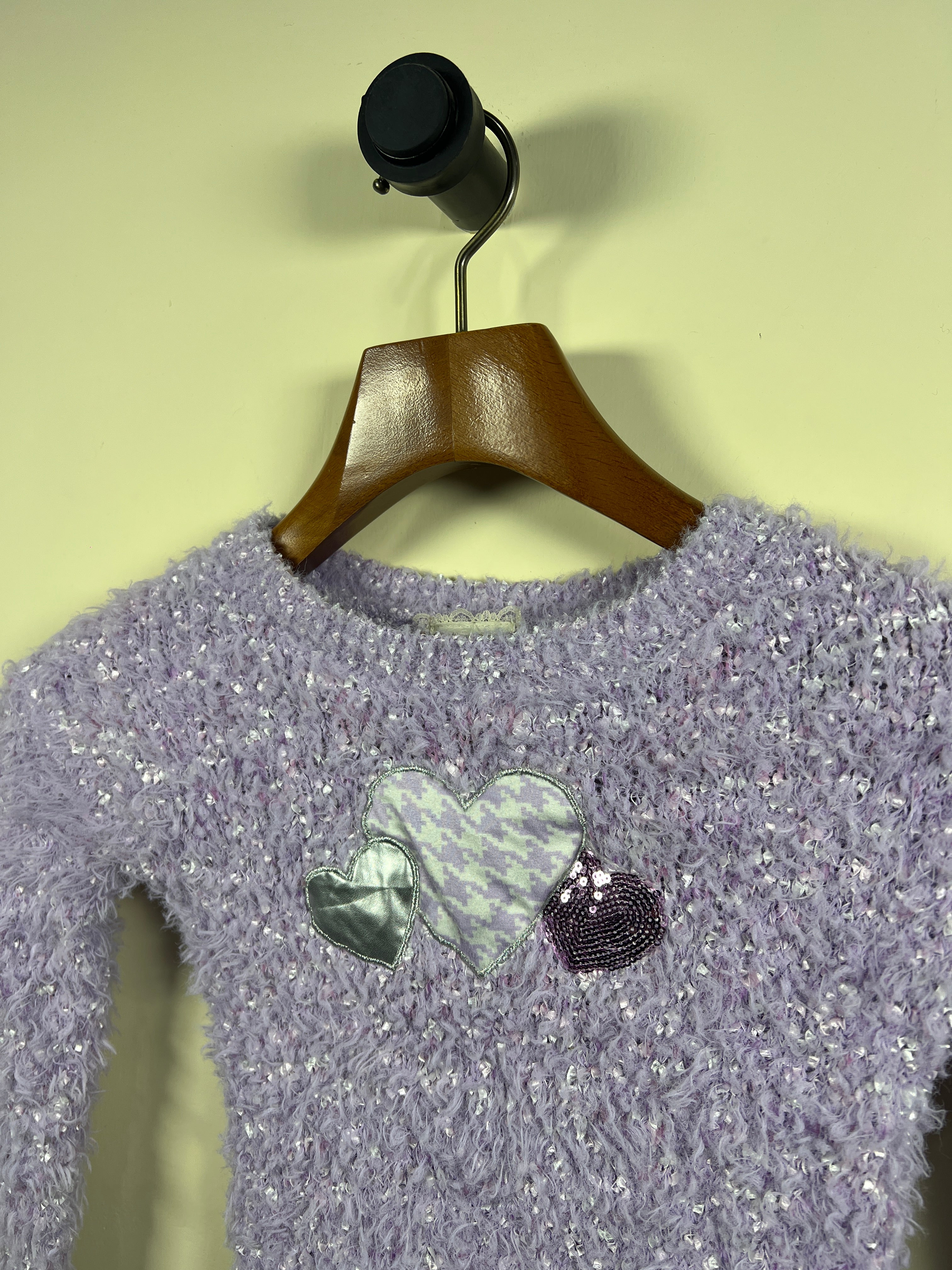 Between Velvet Sweater (Women) (X-Small)