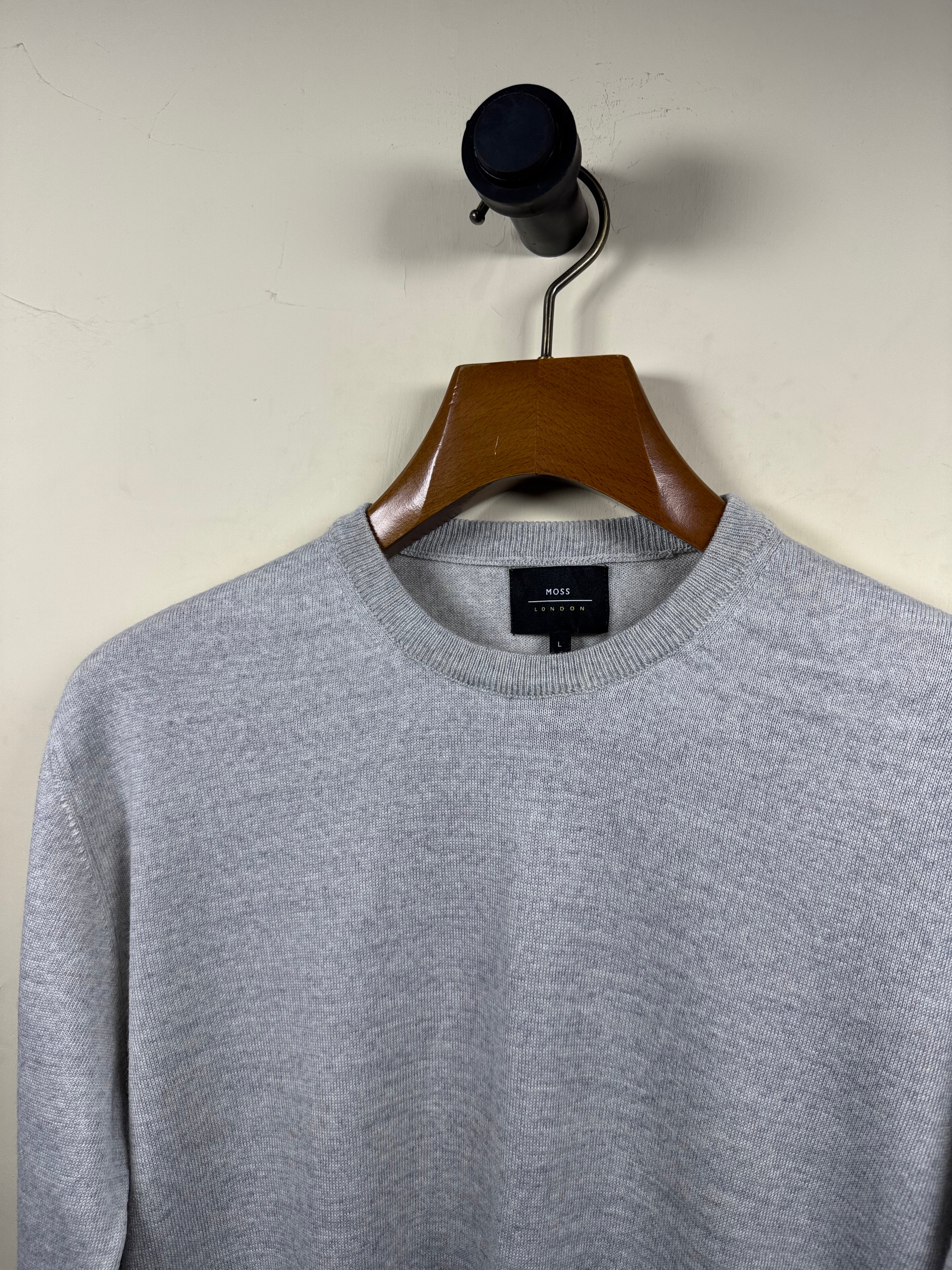 Moss London Merino Sweater (Small-Medium)