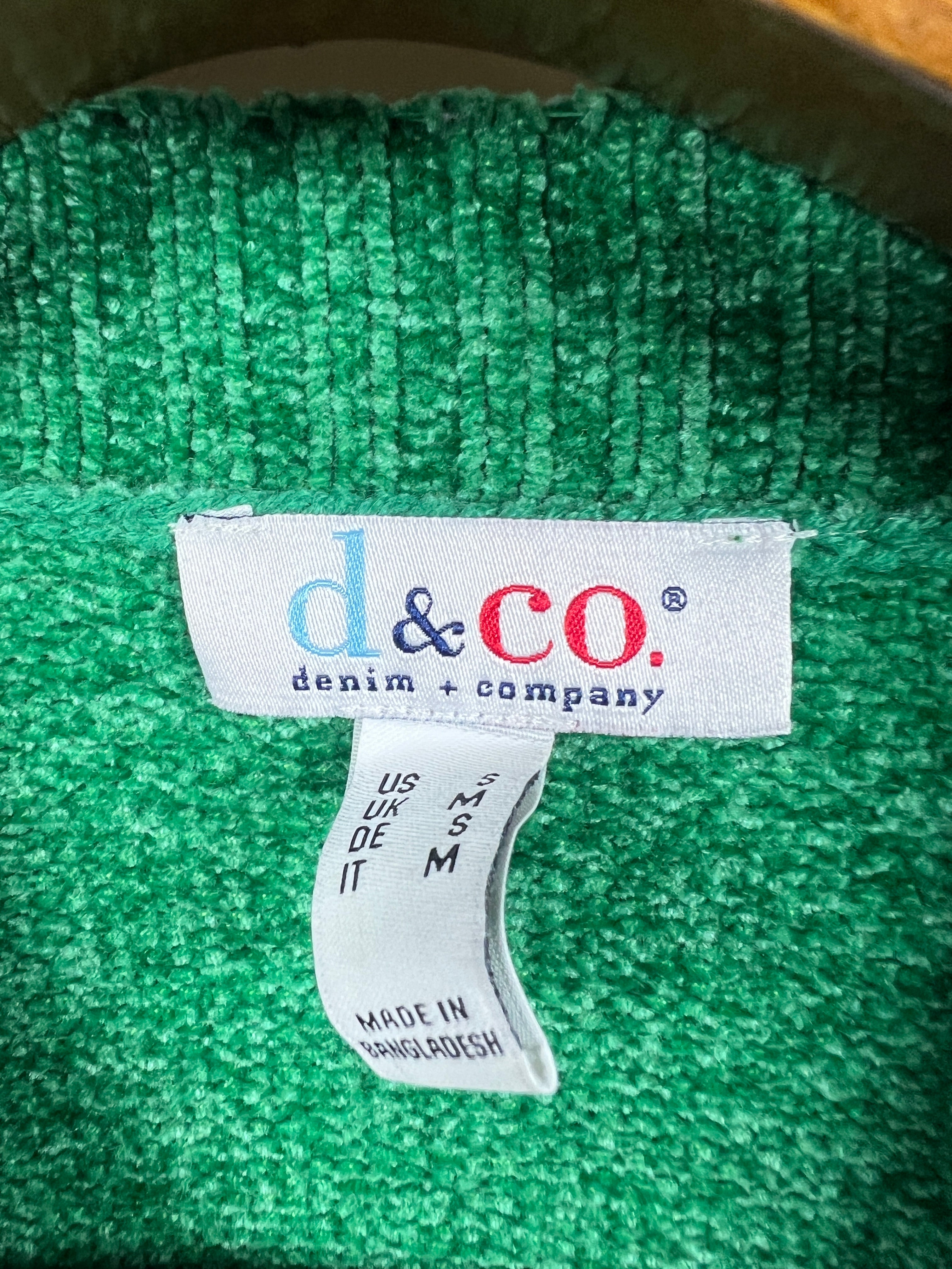 D & Co Velvet Sweater (Women) (Medium-Large)