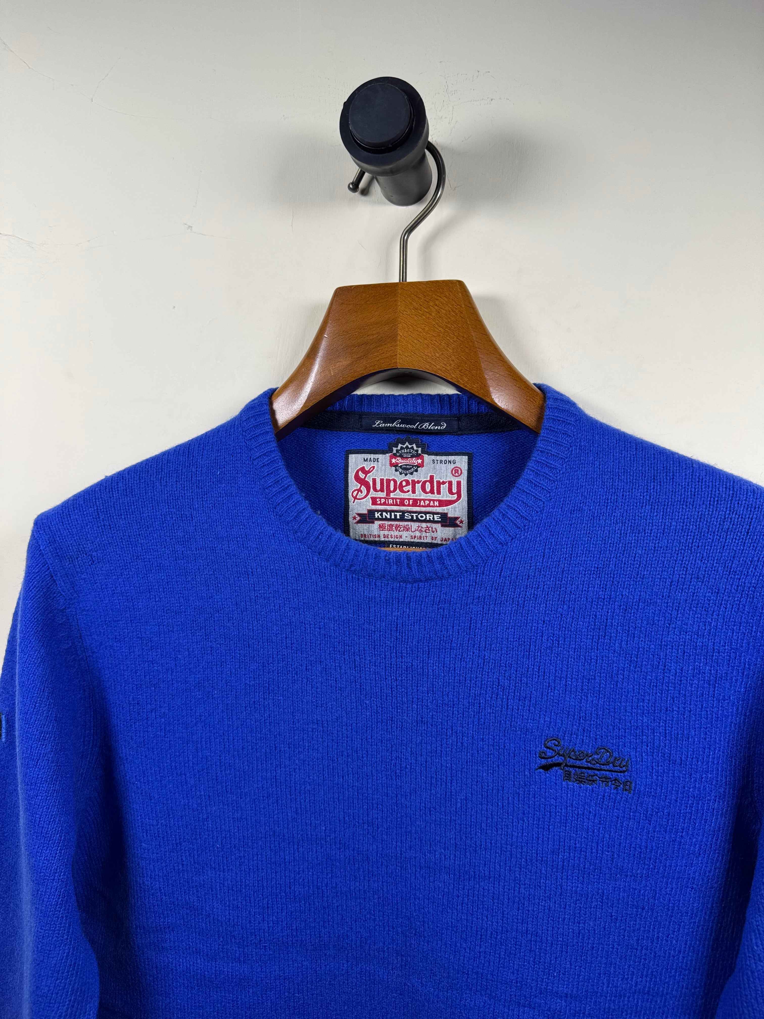 Superdry Lambswool Sweater (Small-Medium)