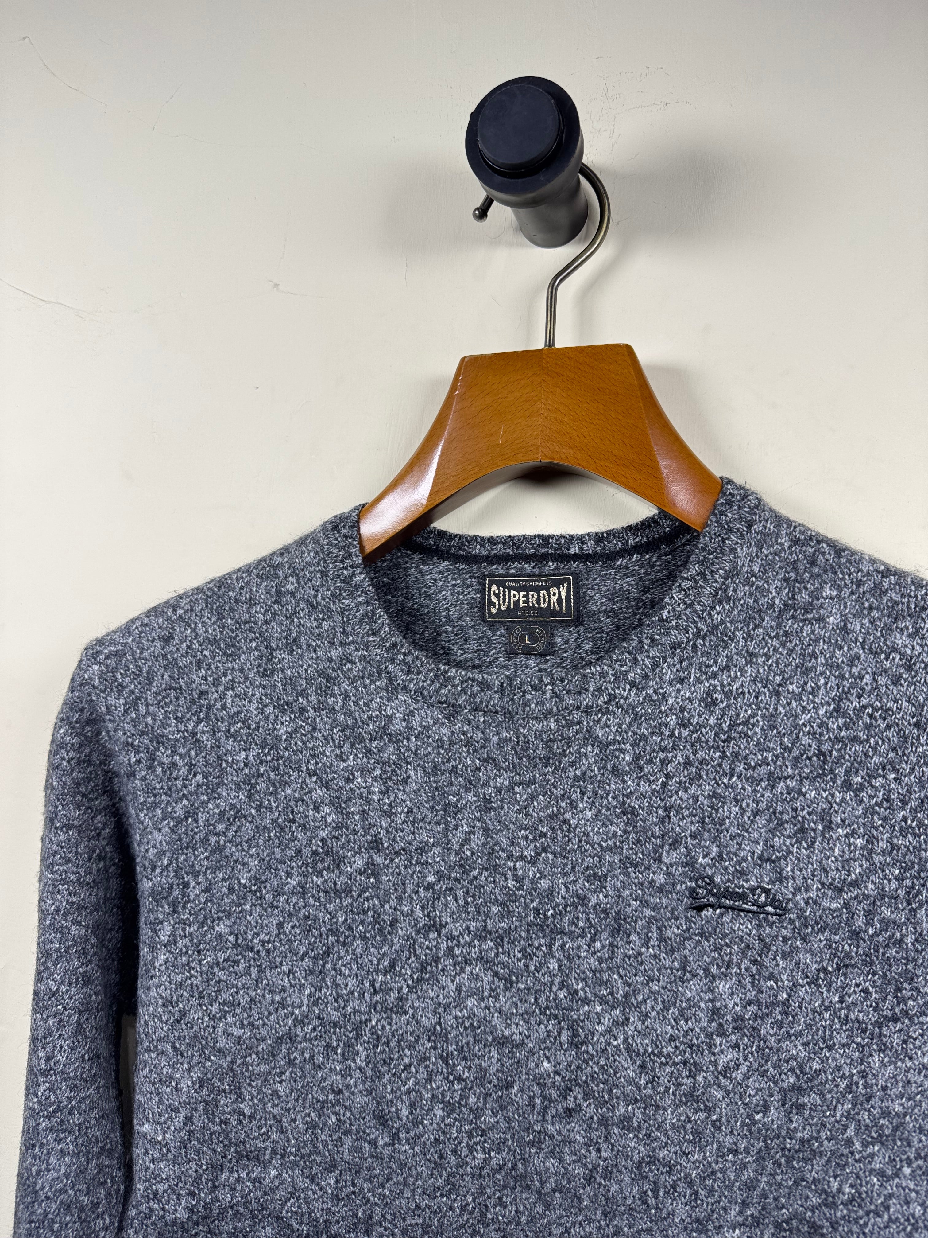 Super Dry Lambswool Sweater (Small)