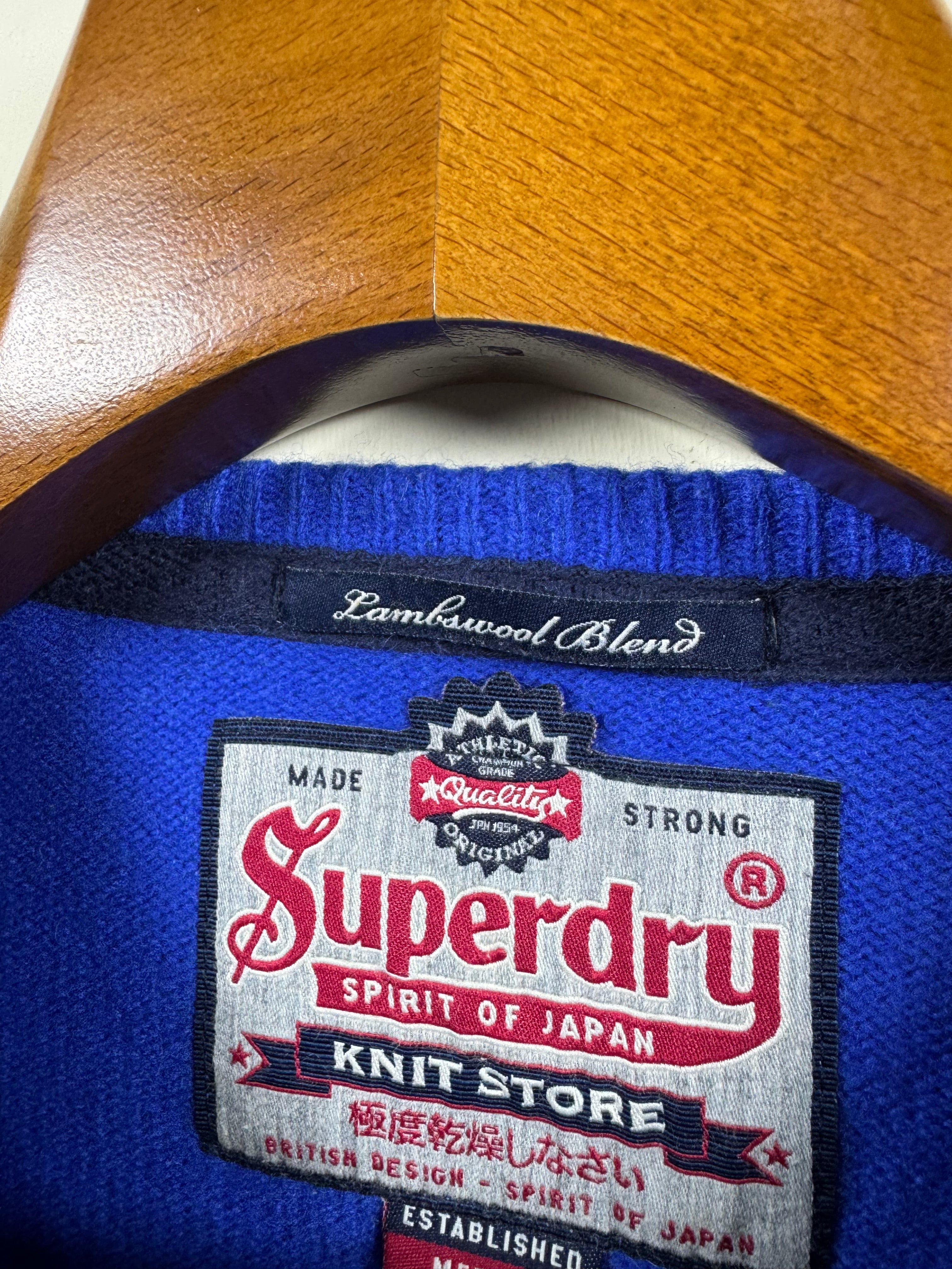 Superdry Lambswool Sweater (Small-Medium)