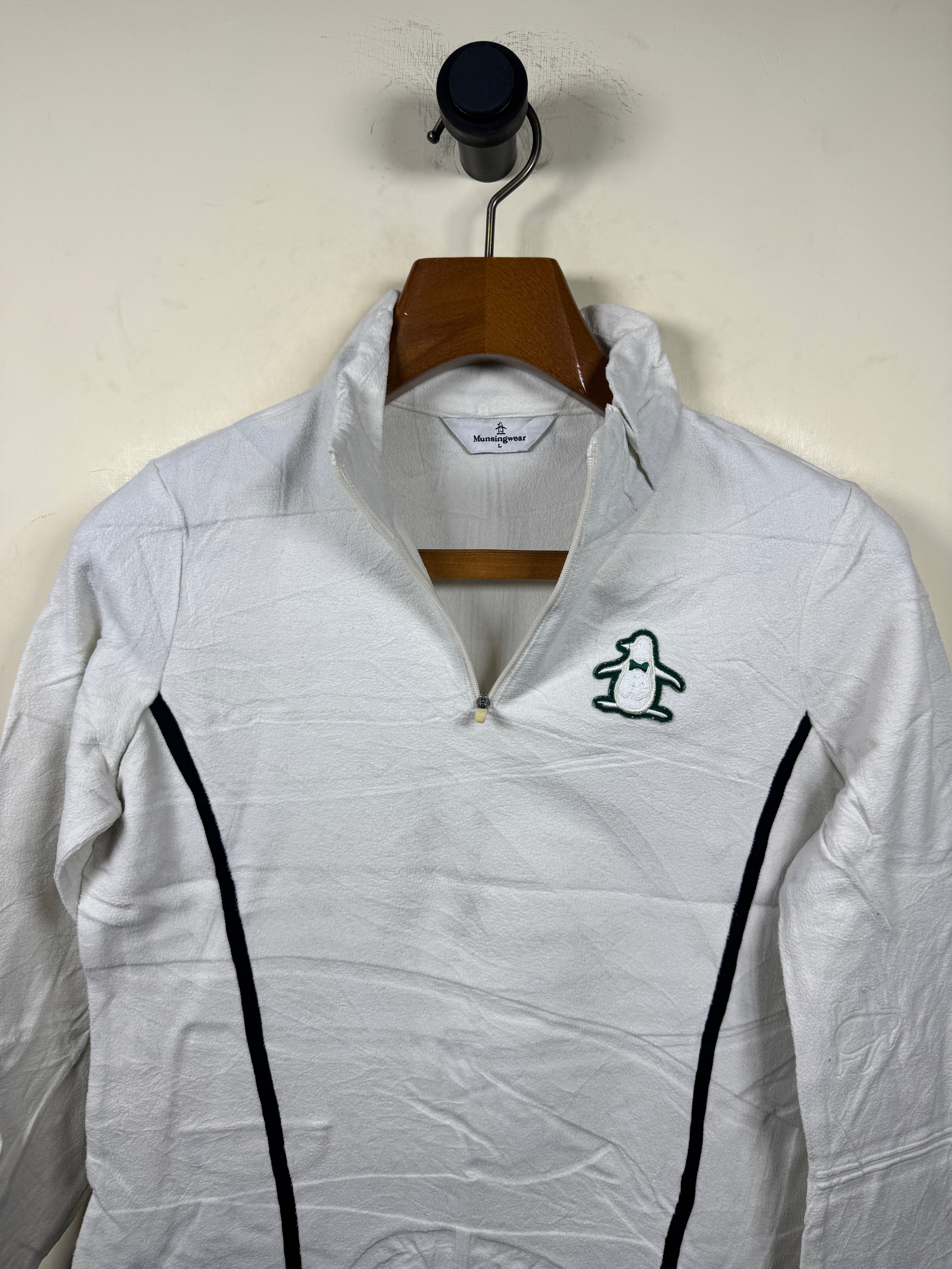 Munsingwear Fleece Quarter Zipper (Women) (Small-Medium)
