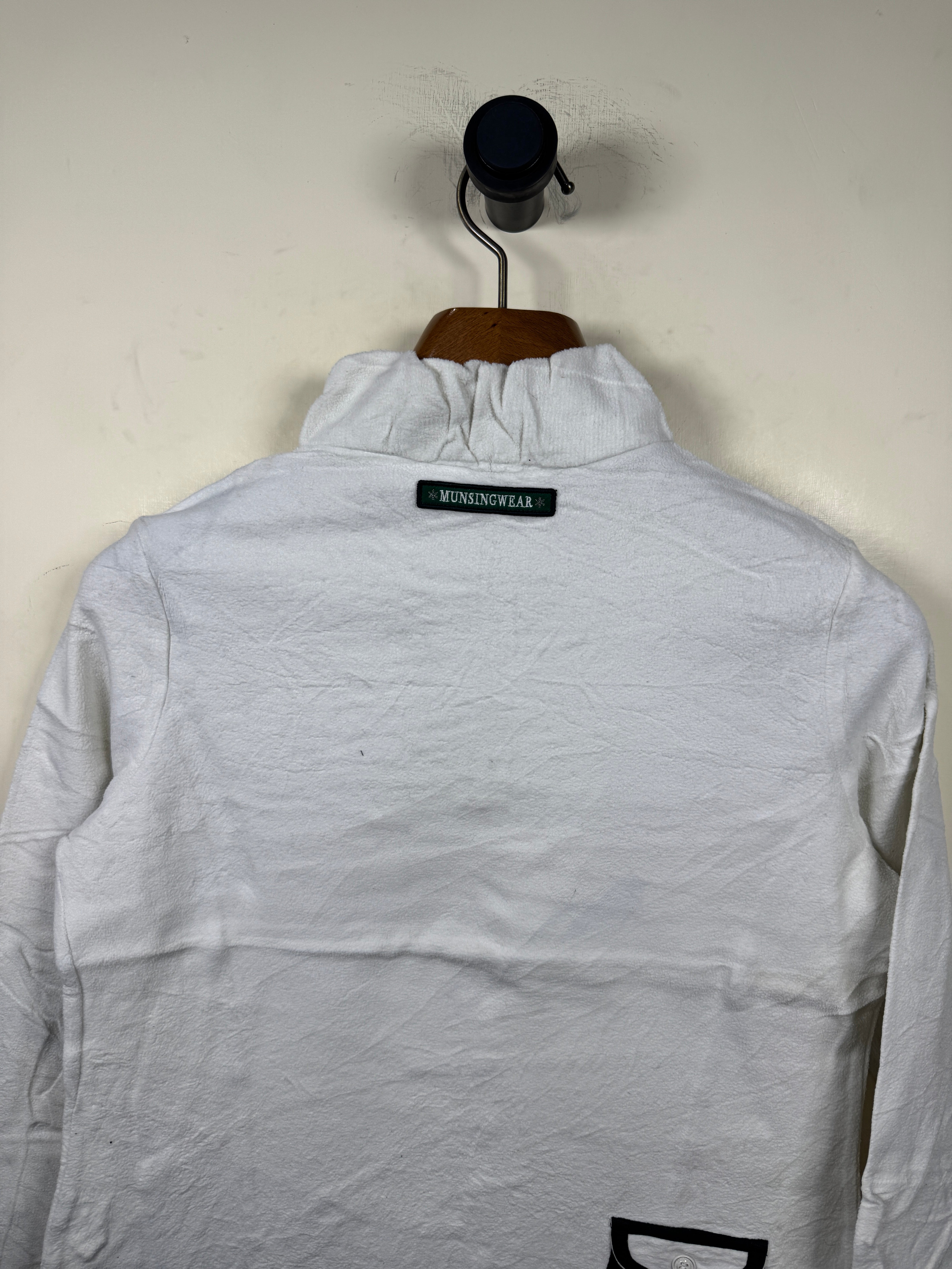 Munsingwear Fleece Quarter Zipper (Women) (Small-Medium)
