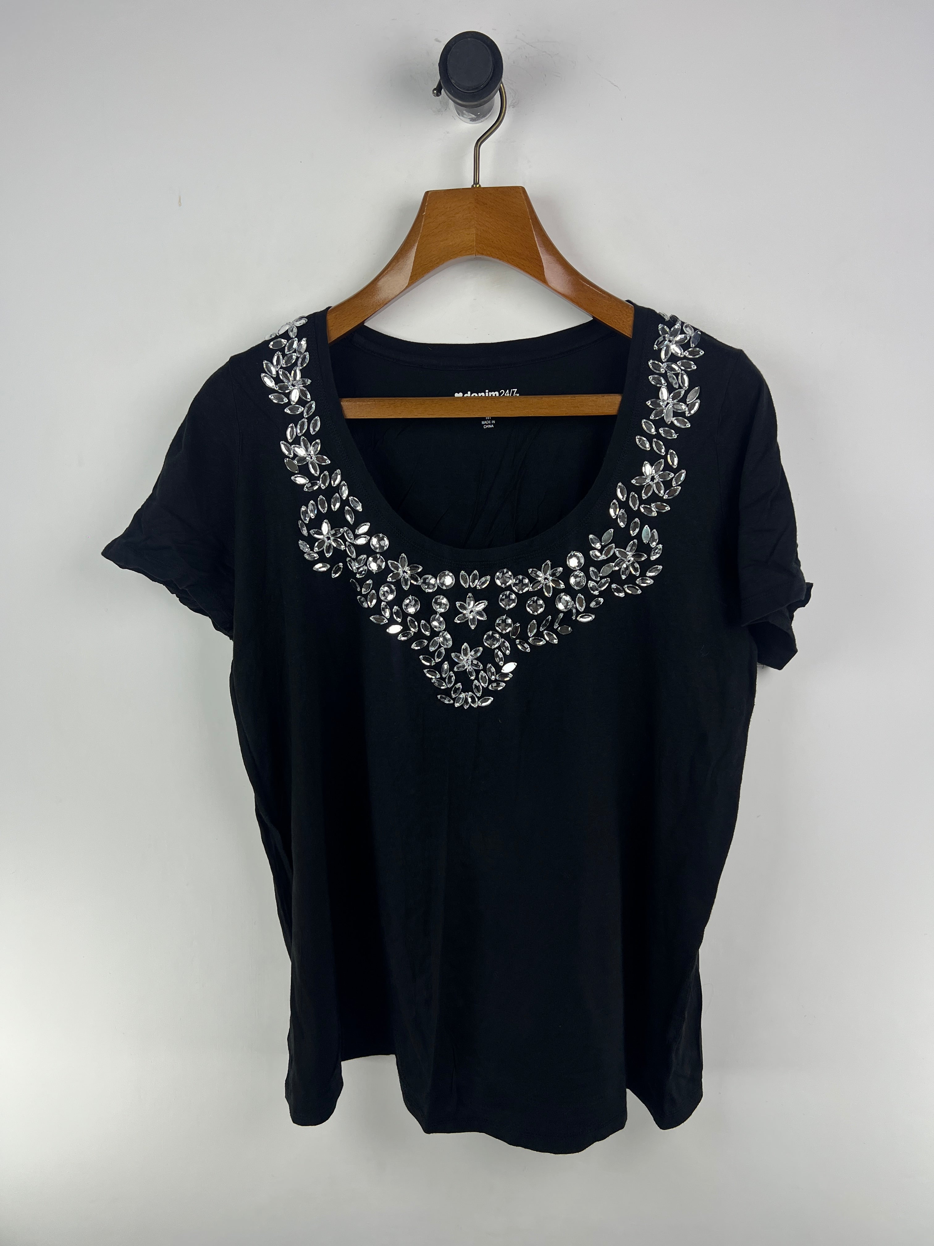 Denim Blouse (Women) (Large/X-Large)