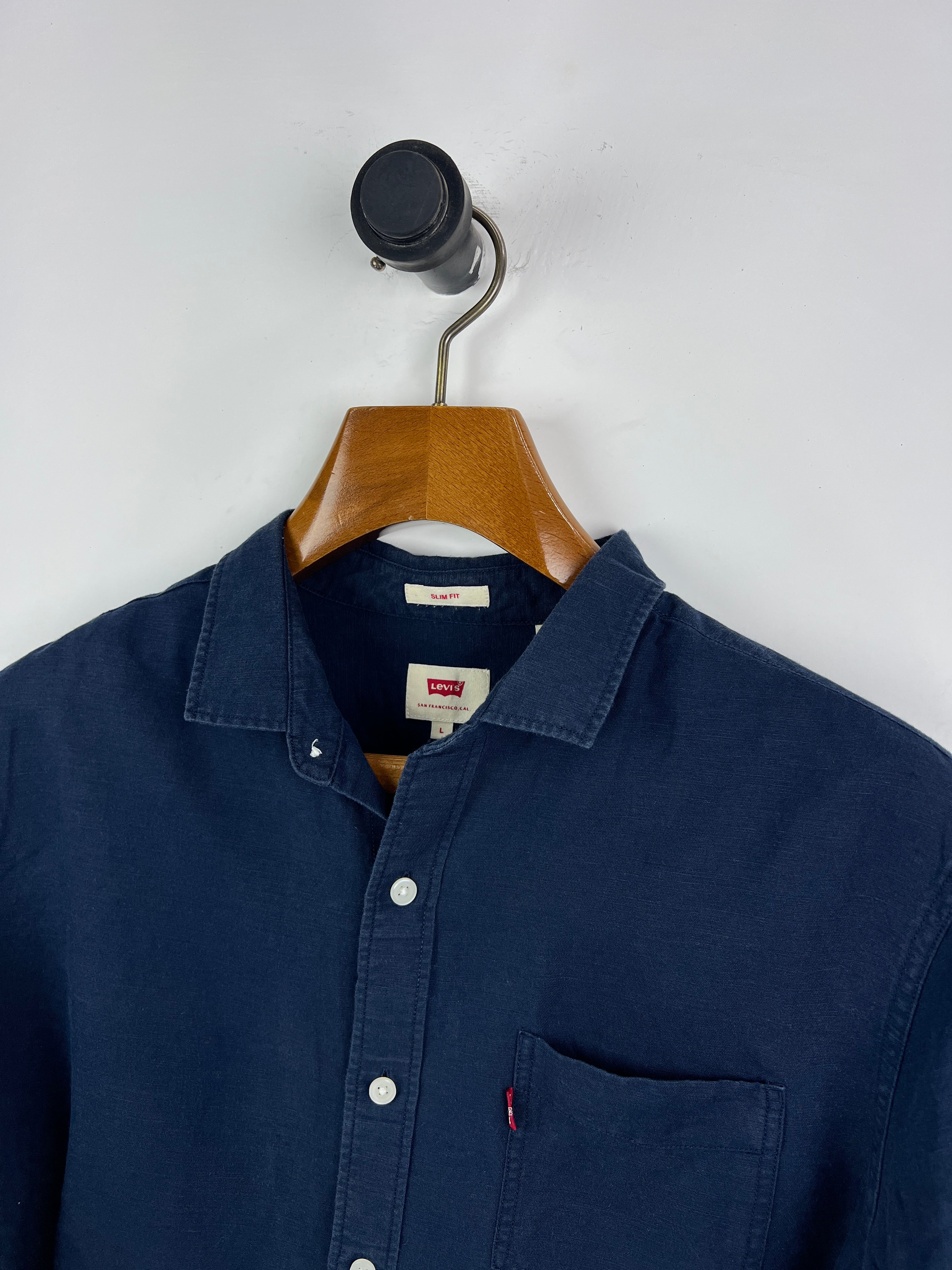 Levis Linen Shirt (Medium)