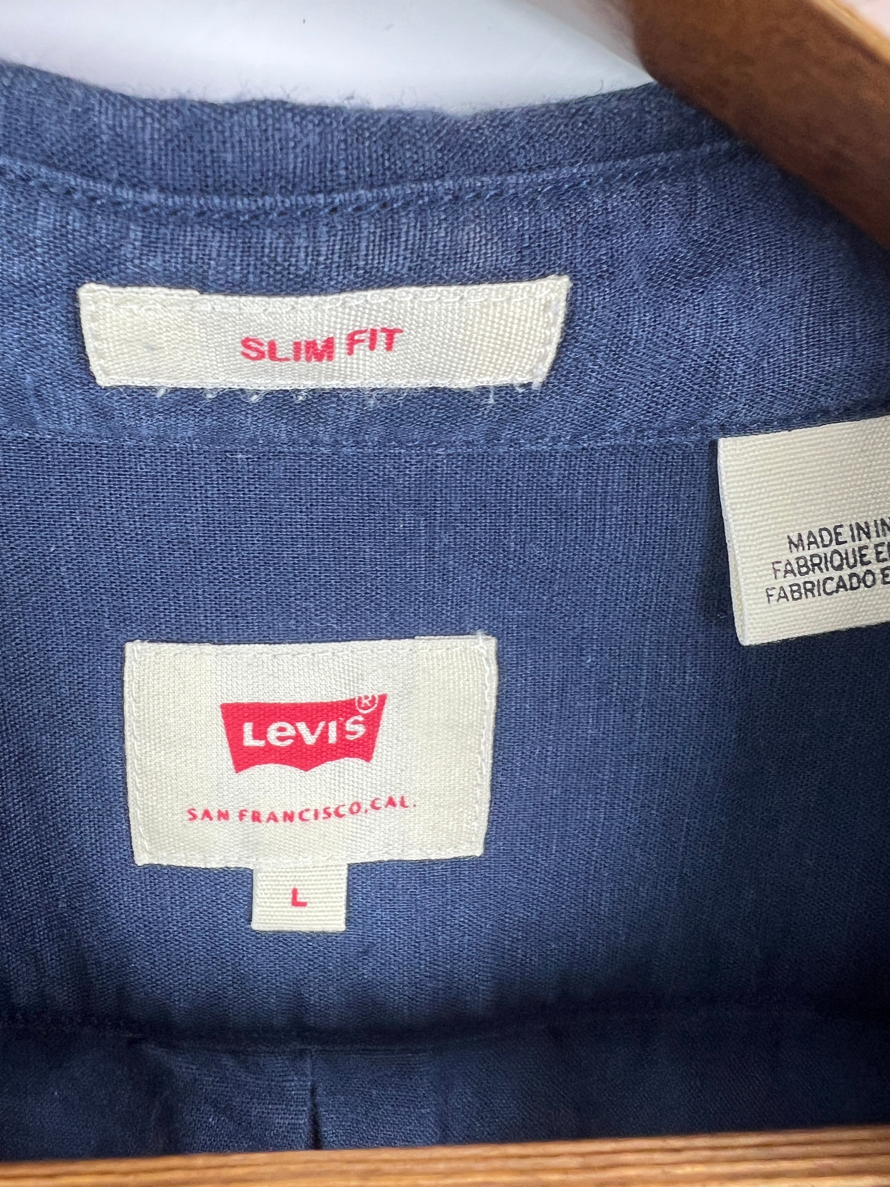 Levis Linen Shirt (Medium)