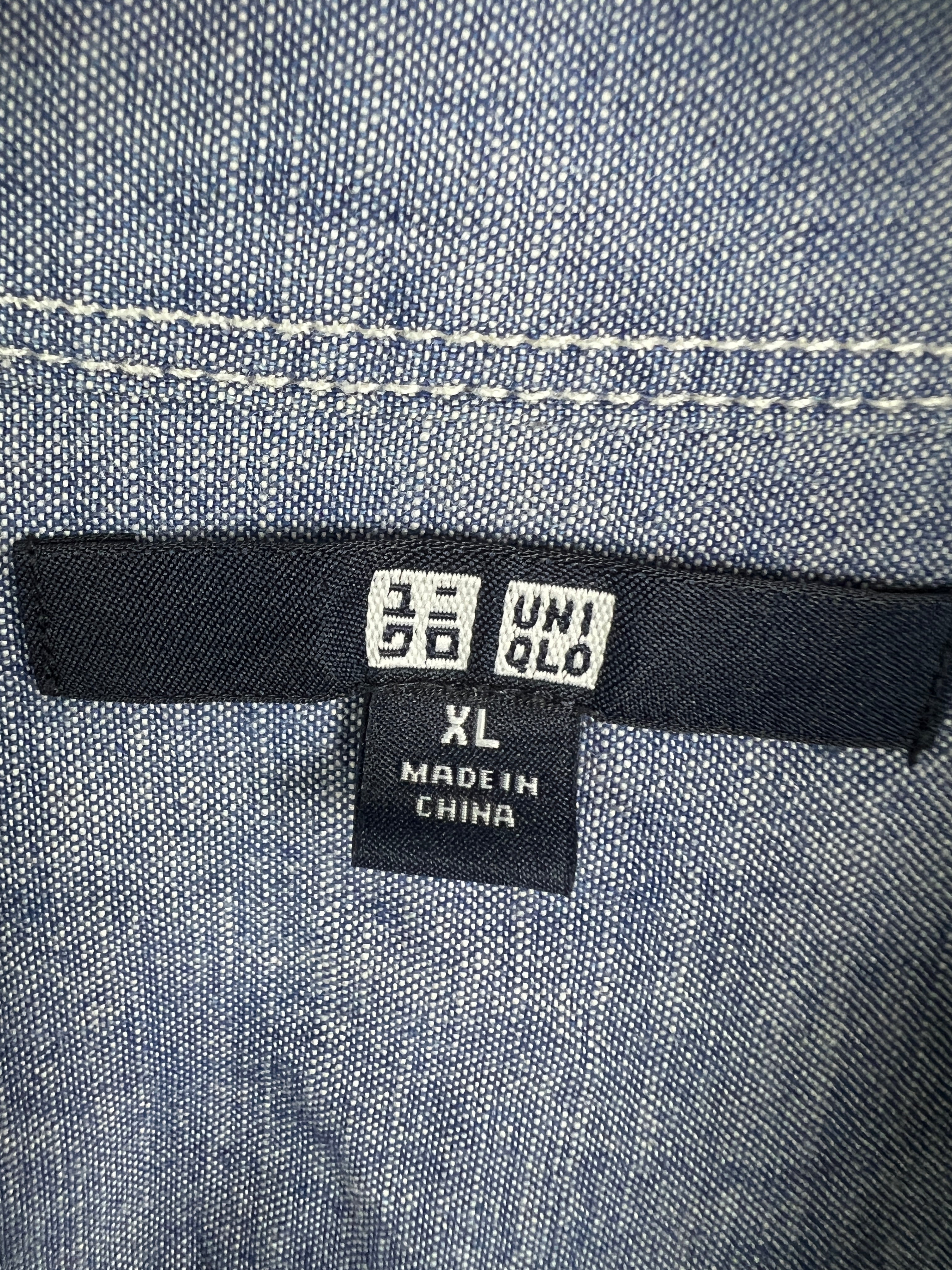 Uniqlo Denim Shirt (Medium-Large)