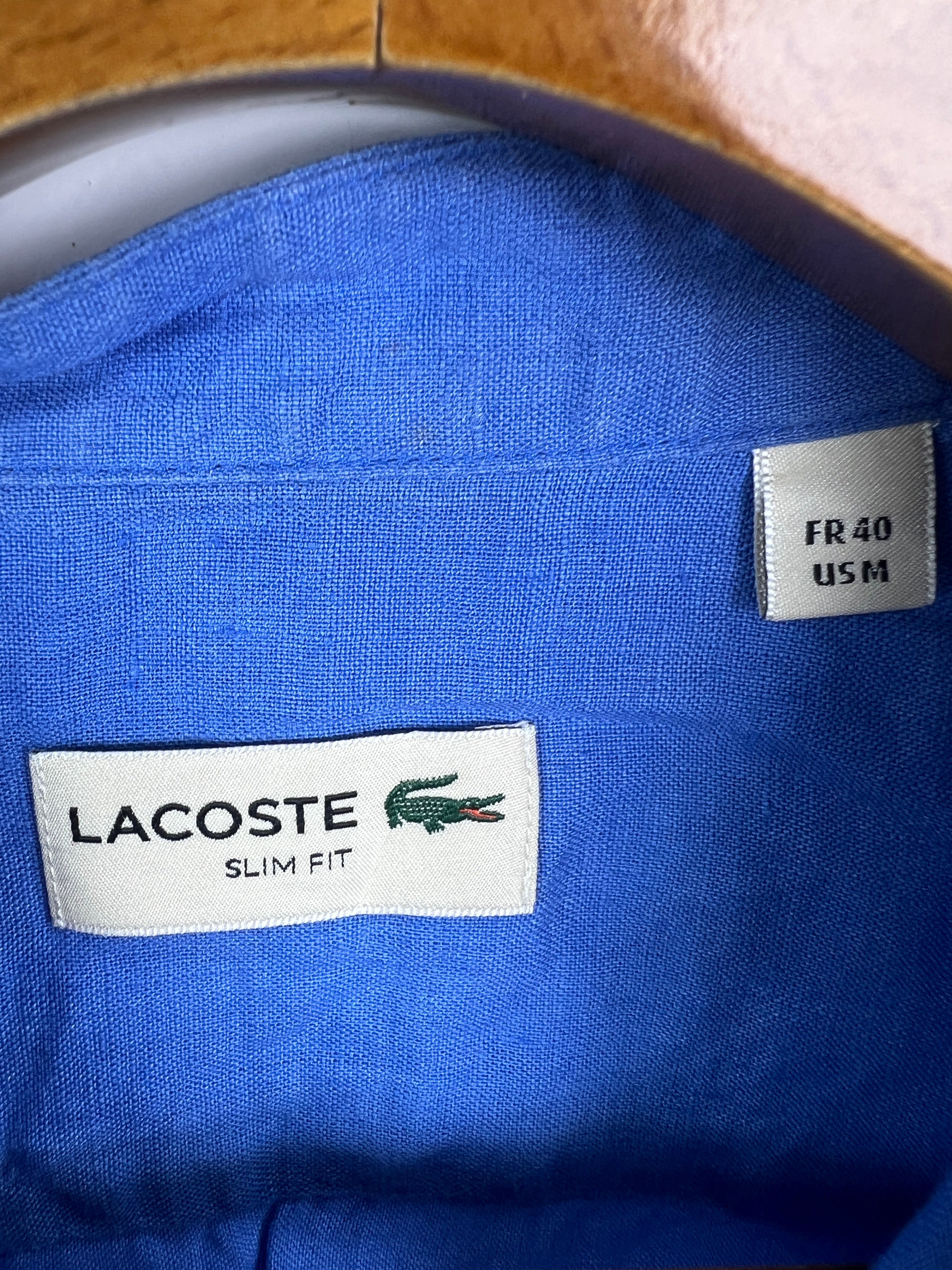 Lacoste Linen Shirt (Medium)
