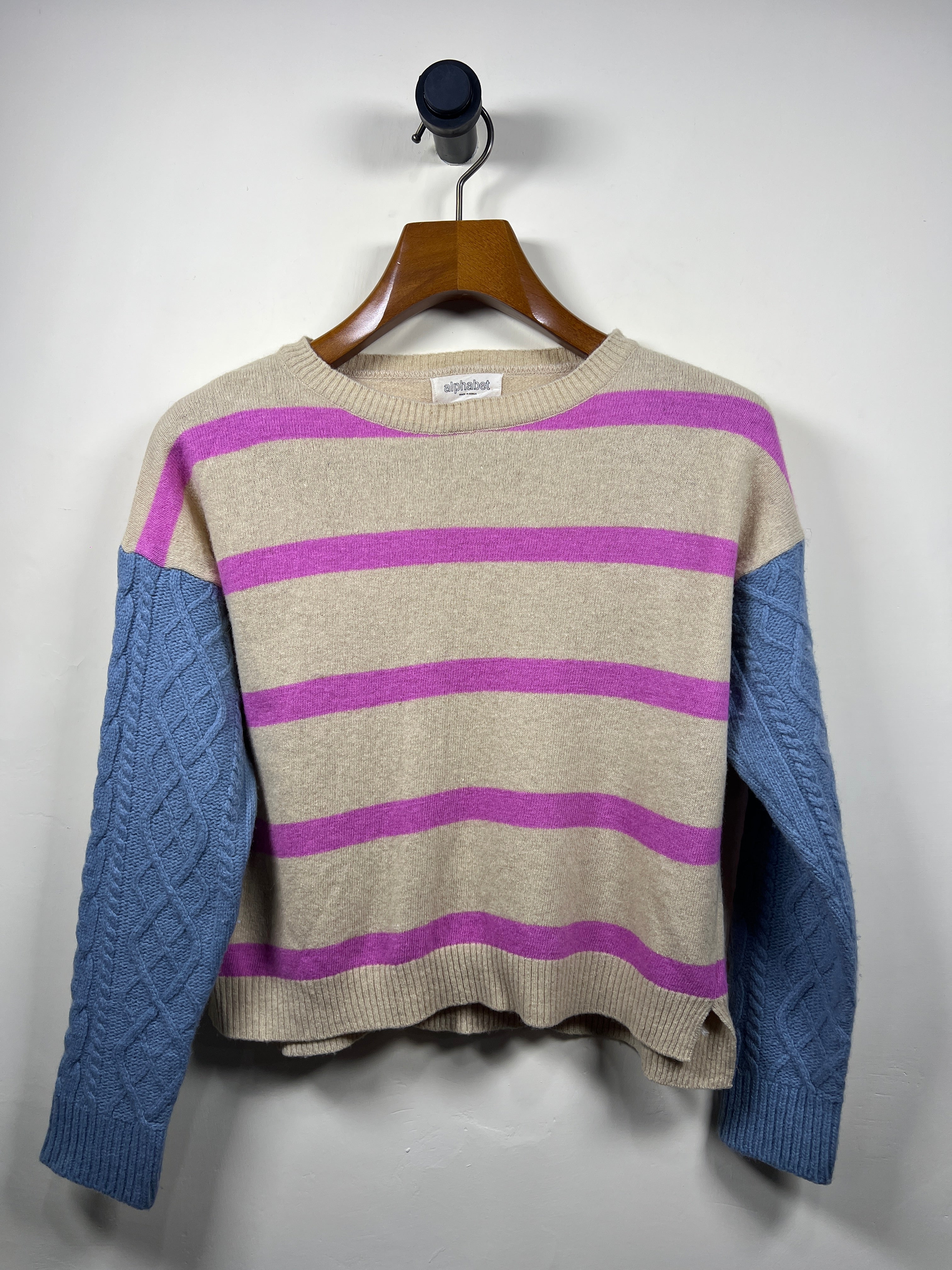 Alphabet Sweater (Women) (Small-Medium)