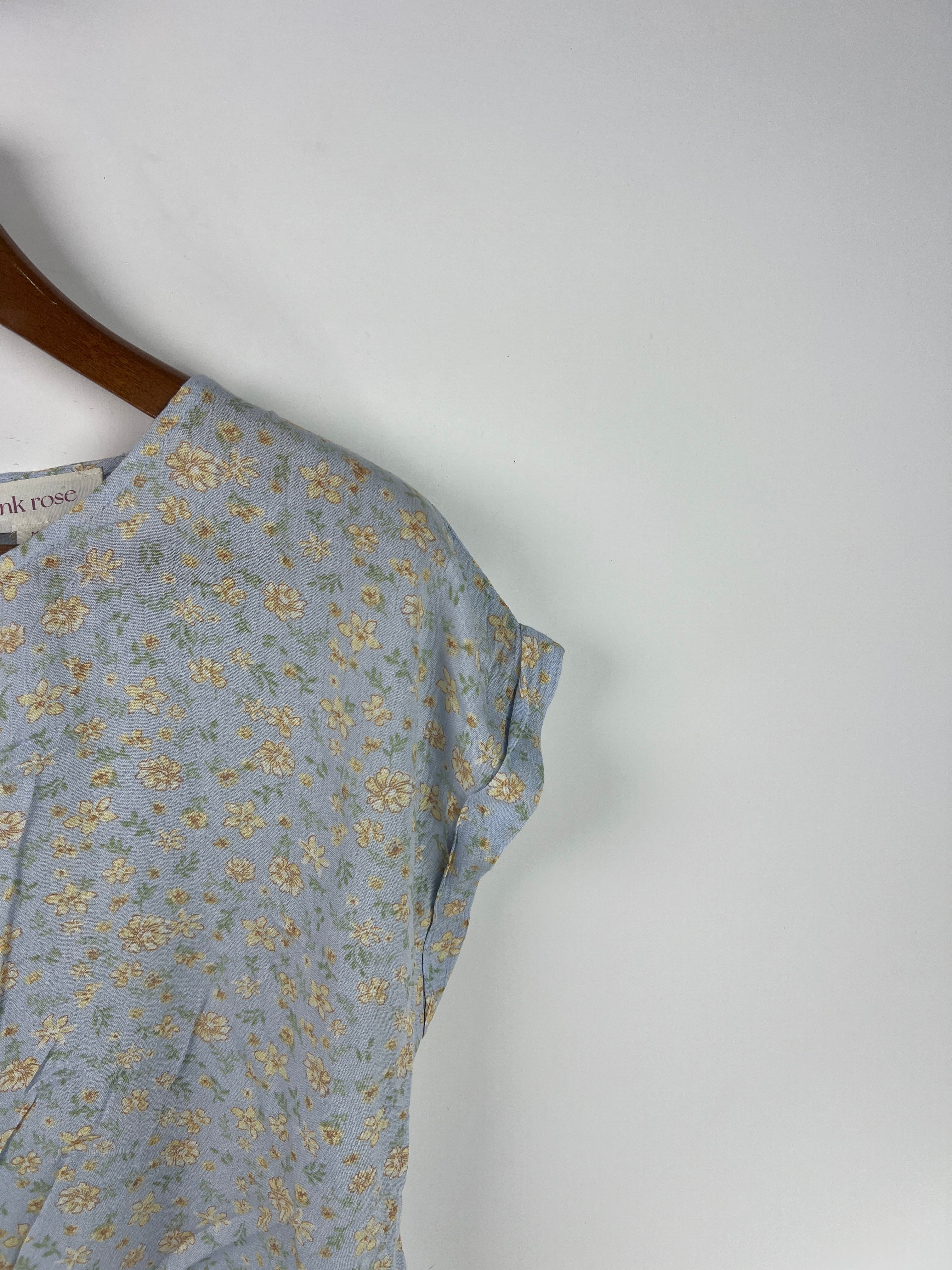 Pink Rose Blouse (Women) (Medium-Large)