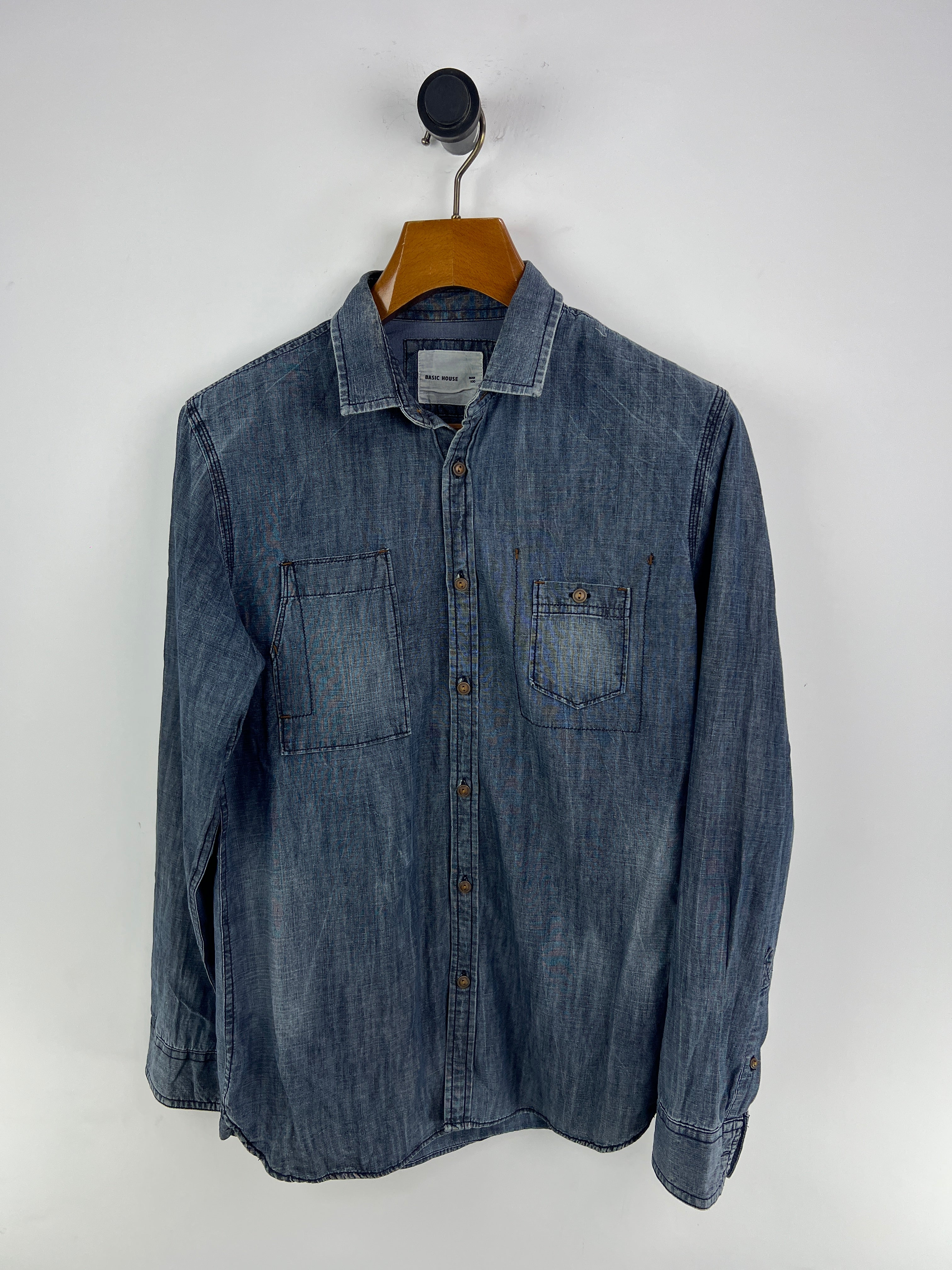 Basic Denim Shirt (Small)