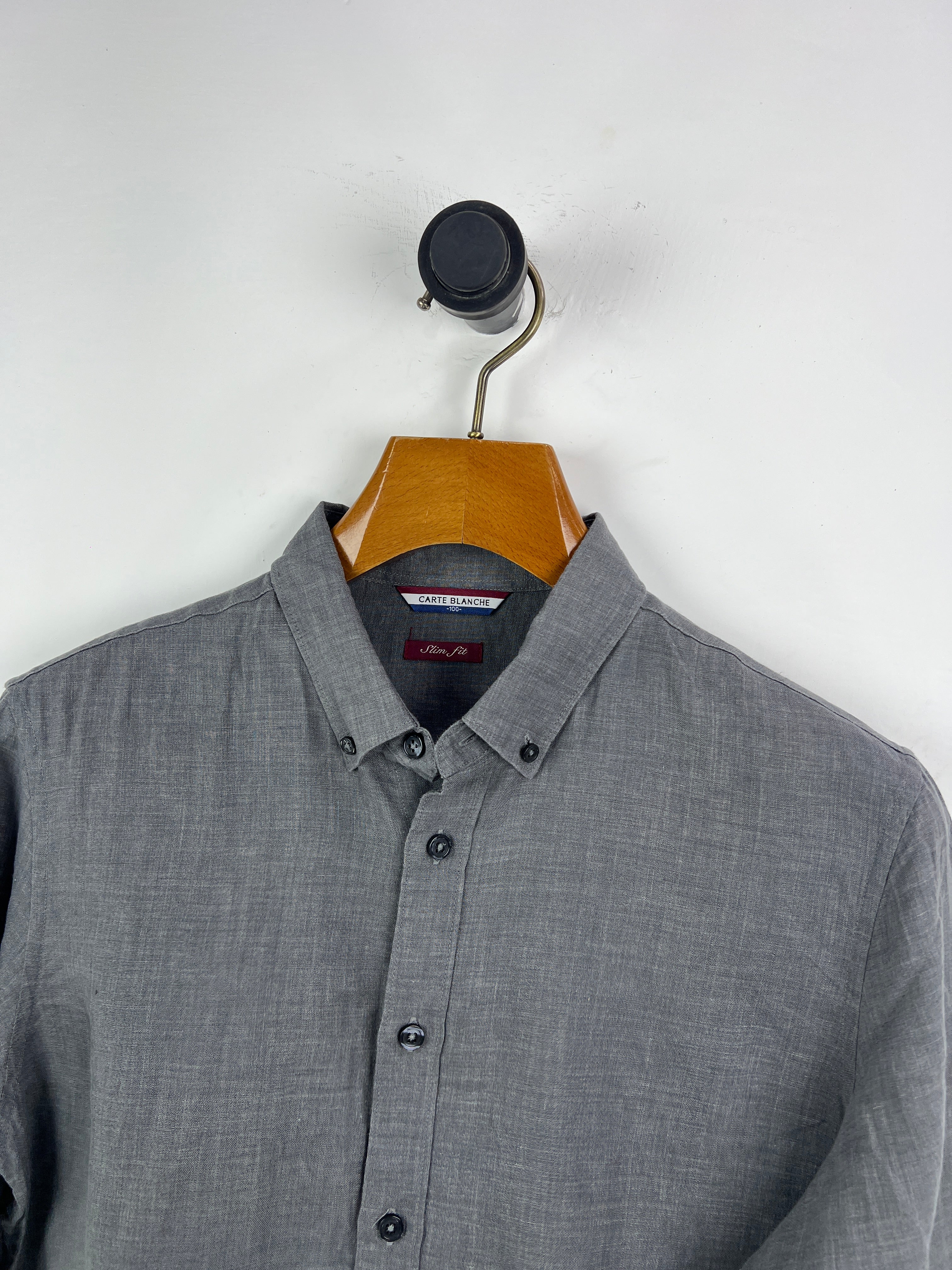 Carte Blanche Linen Shirt (Medium)