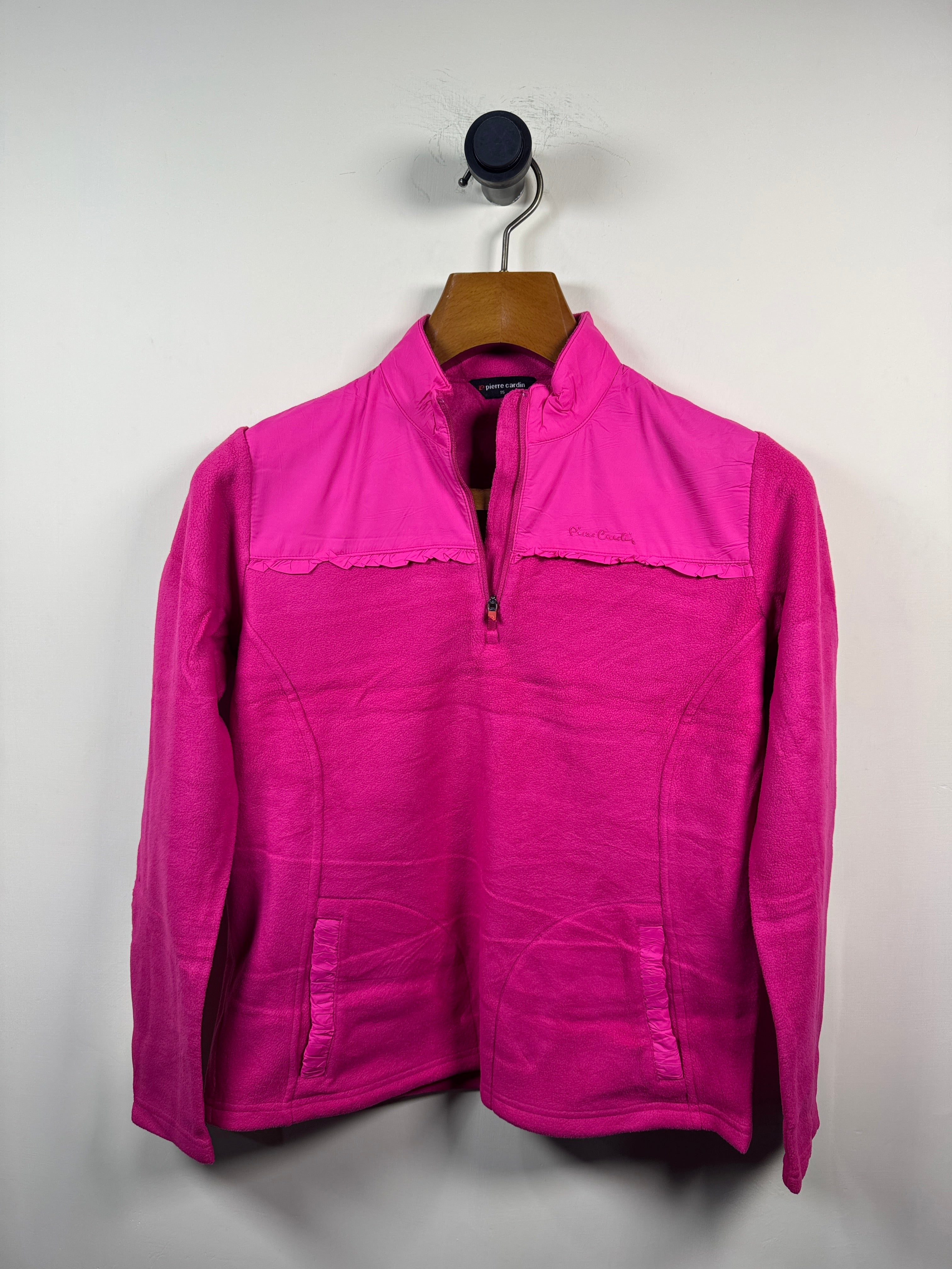 Pierre Cardin Fleece Quarter Zipper (Women) (Small)