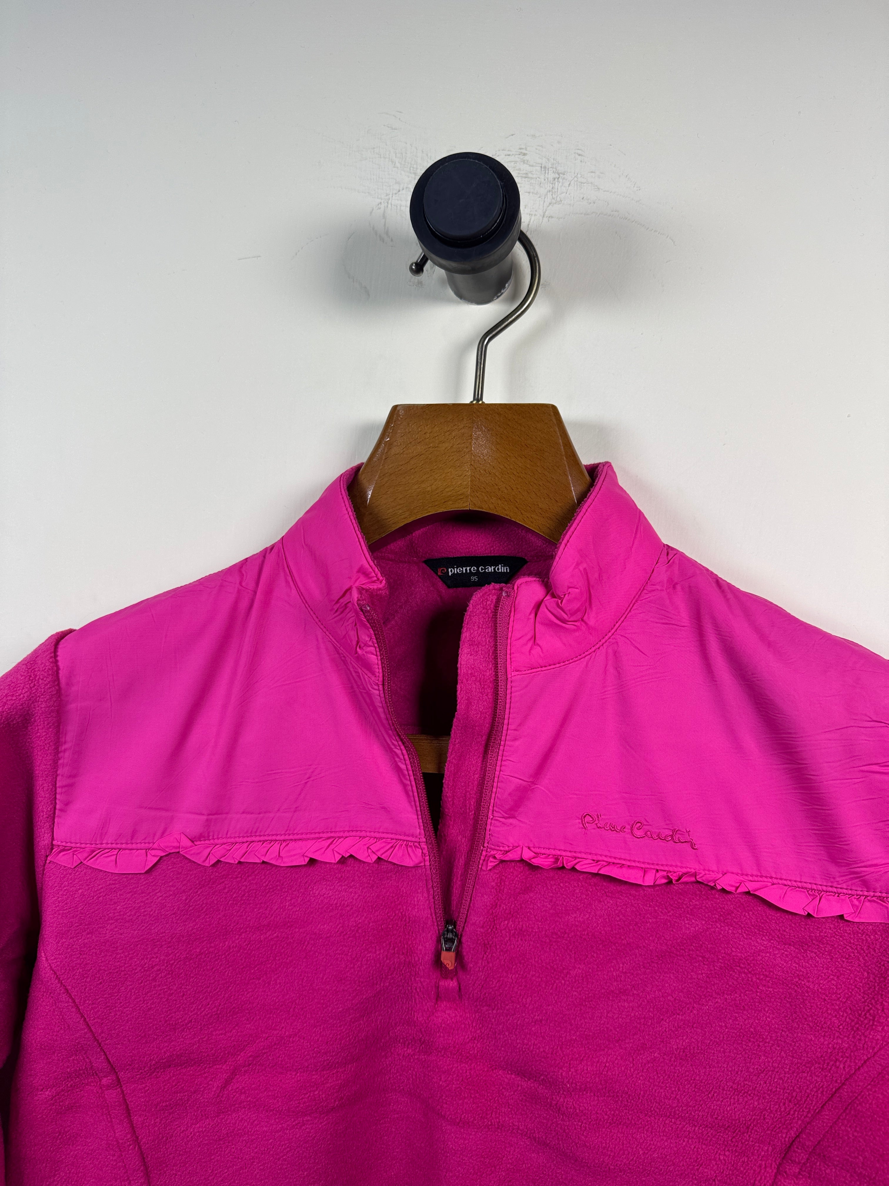 Pierre Cardin Fleece Quarter Zipper (Women) (Small)
