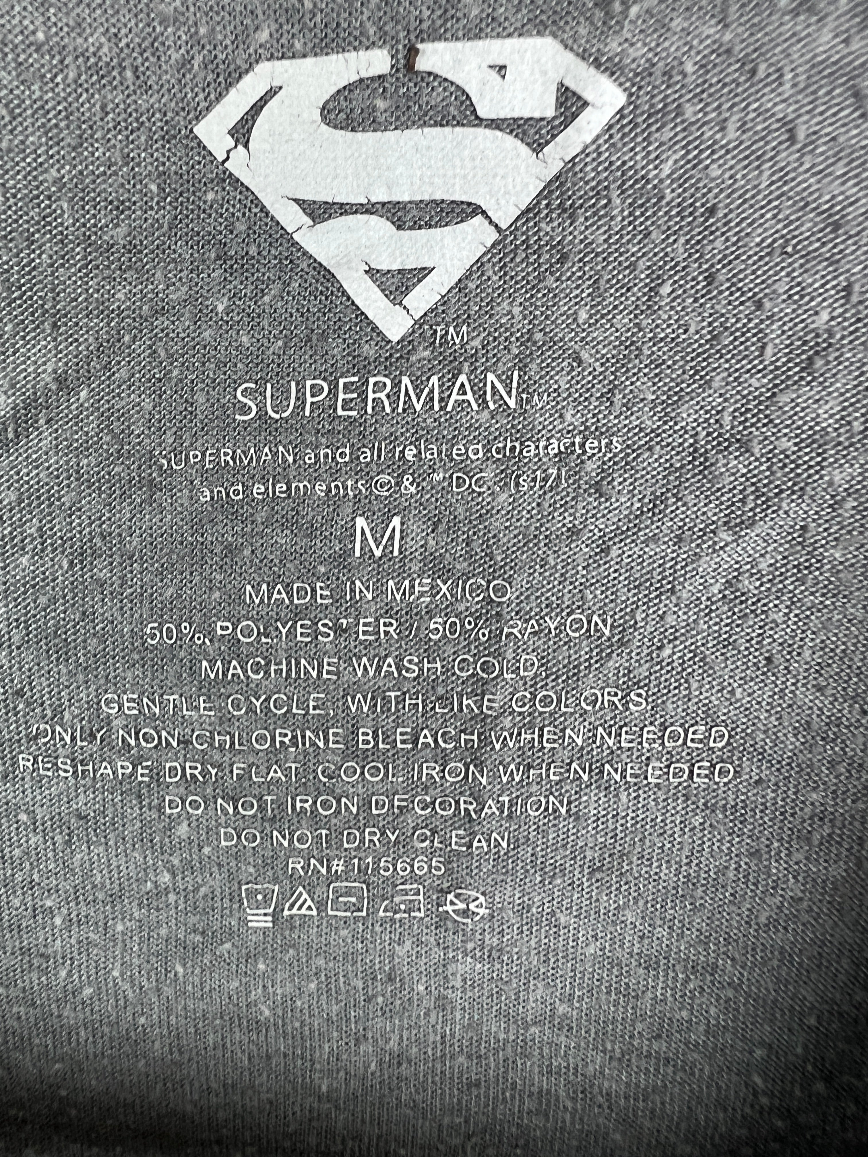 Superman T-Shirt (Women) (Small-Medium)