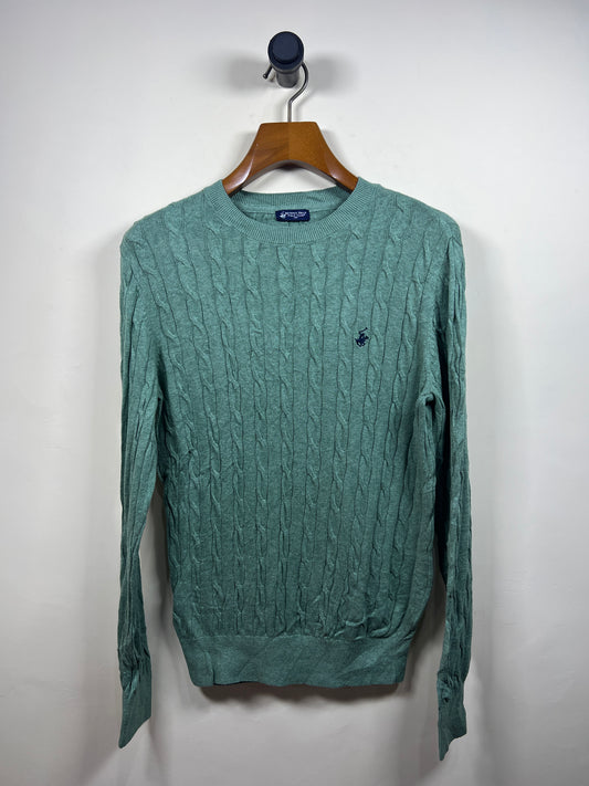Beverly Hills Cable Knitted Sweater (Medium)